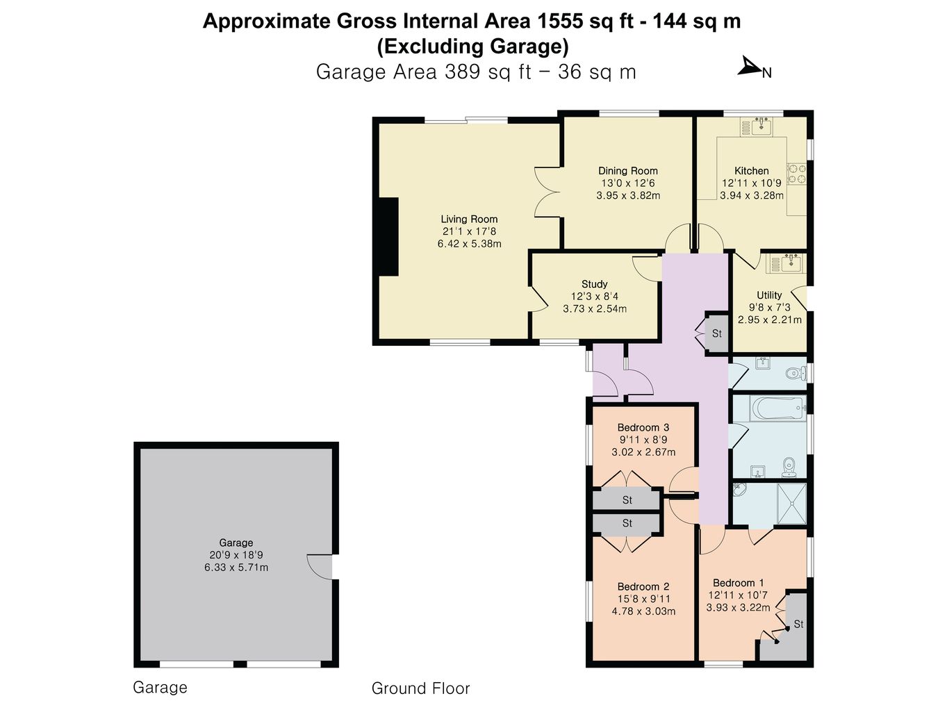 12, Summersfield Close, Minchinhampton floorplan