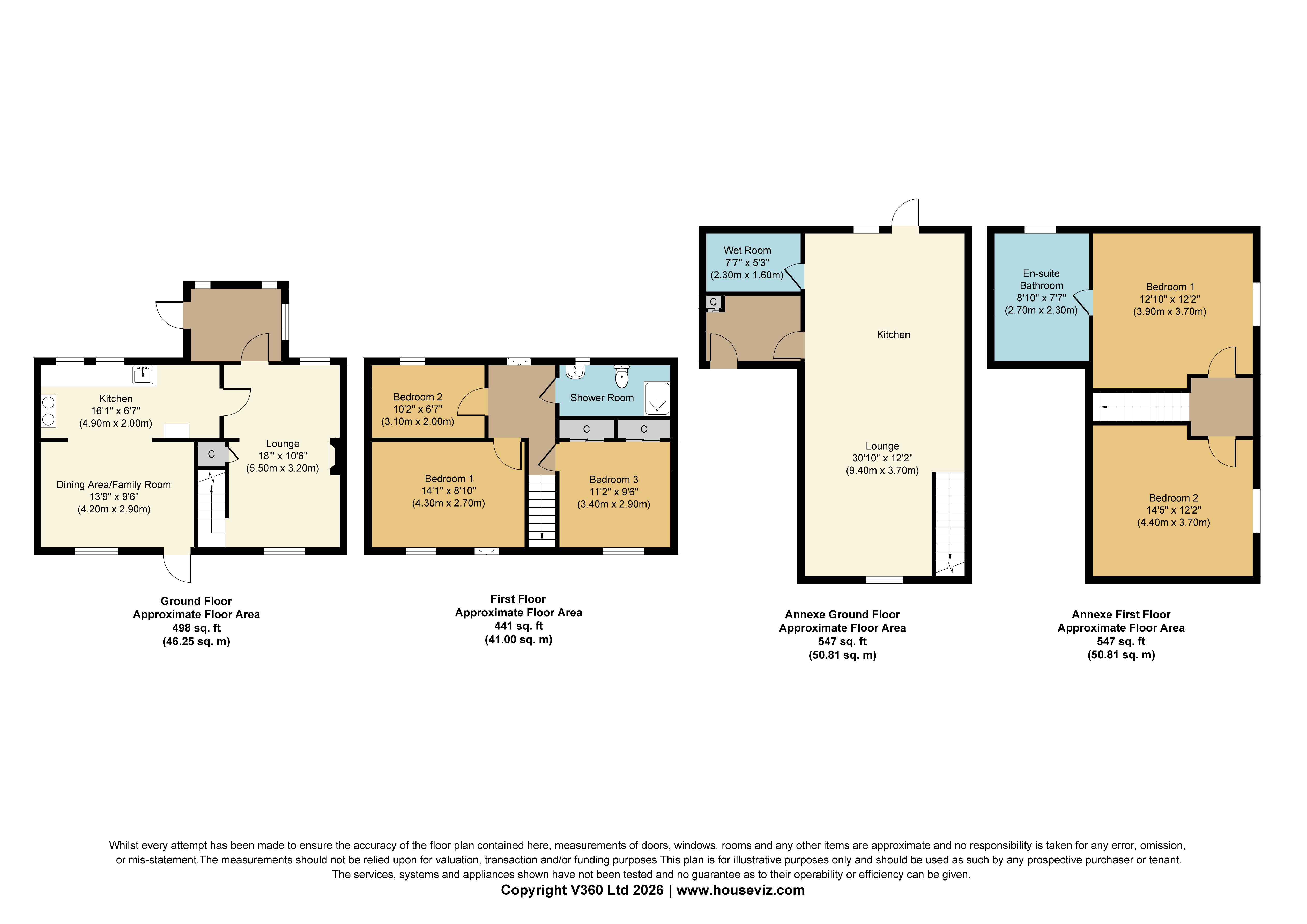 Clachandhu Farmhouse & The Granary (Annexe), Balvicar, By Oban  floorplan