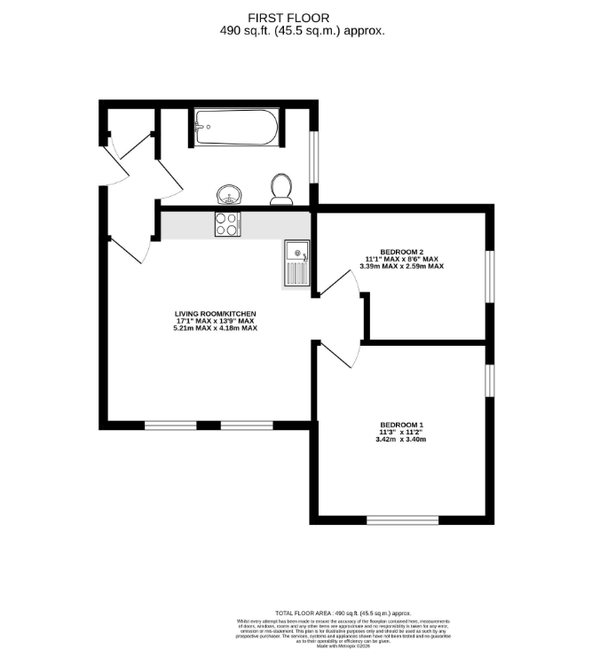 London Road, Surrey floorplan