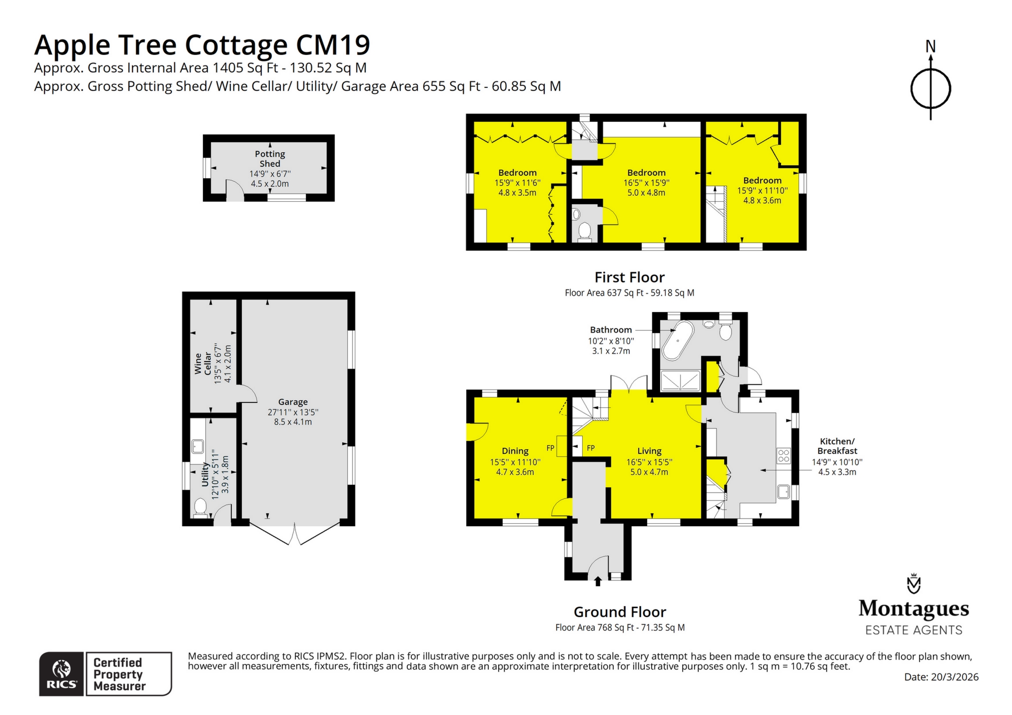 Apple Tree Cottage, Parndon Wood Road, Harlow floorplan