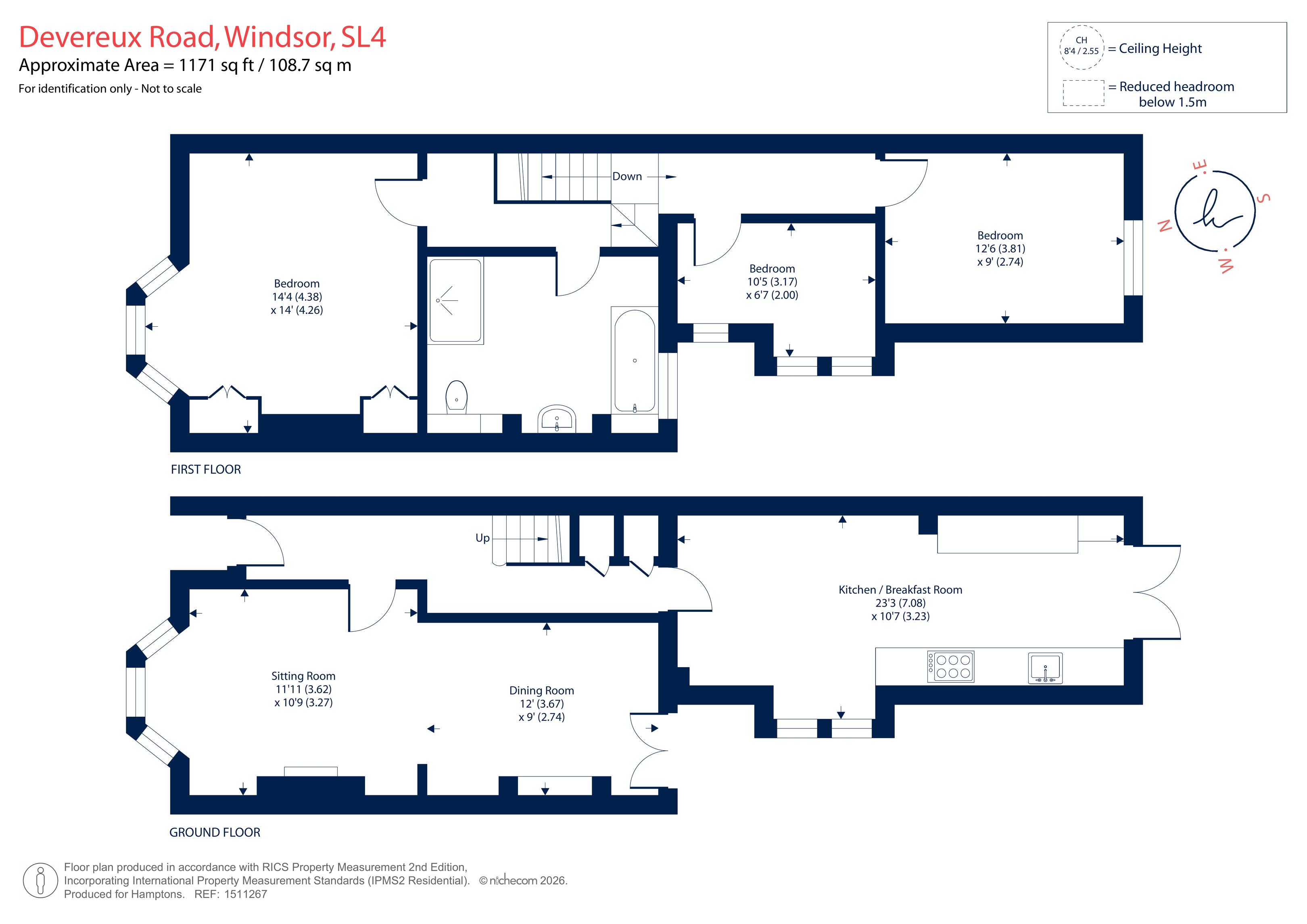 9, Devereux Road, Windsor floorplan