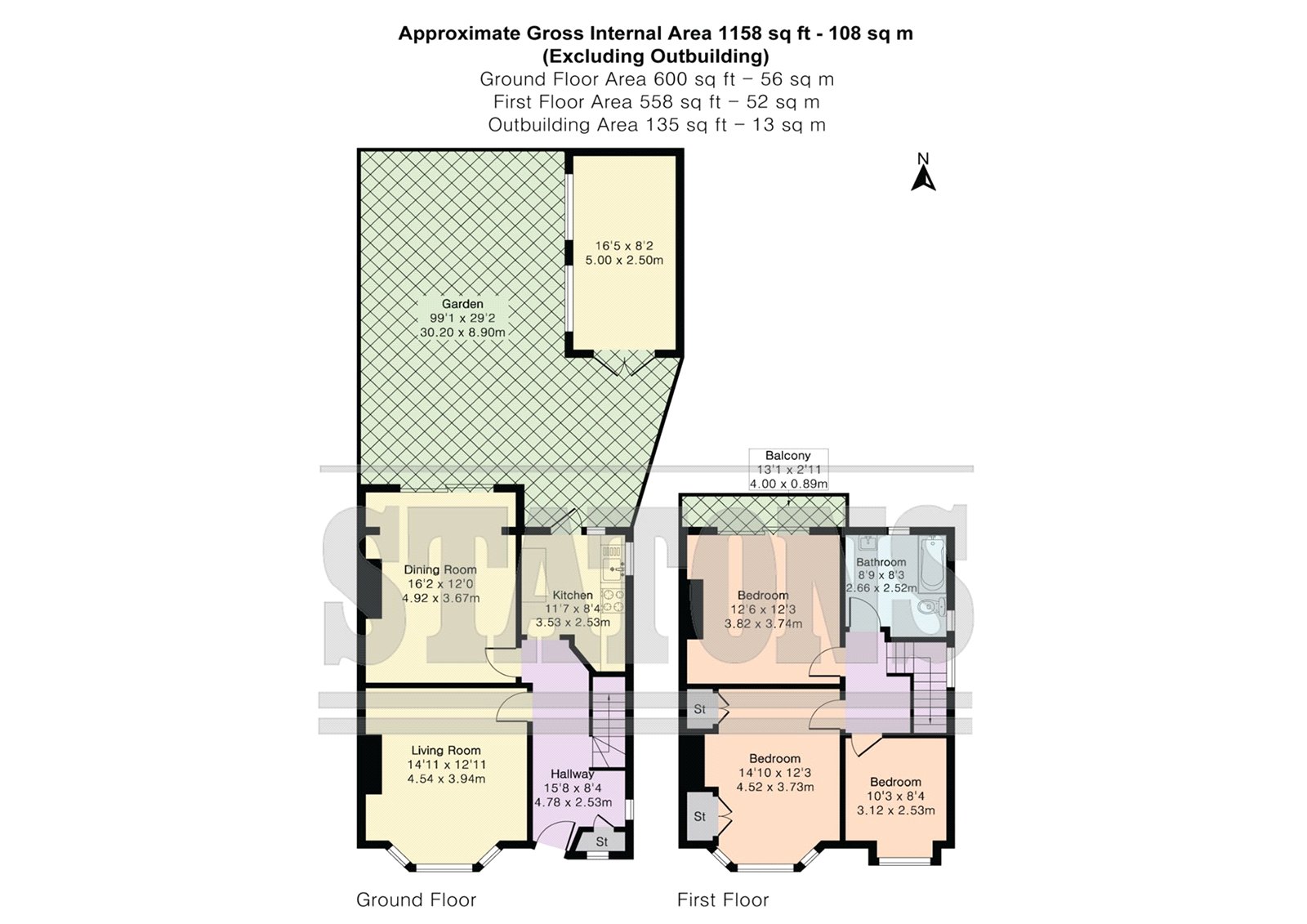 10, Laurel Way, London floorplan