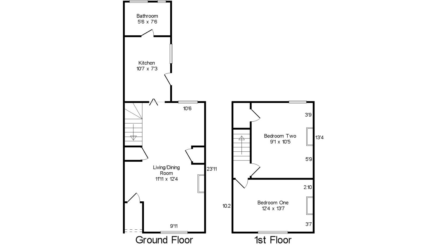 2 Bedrooms Terraced house for sale in Dryden Street, Town Centre, Swindon, Wiltshire SN1