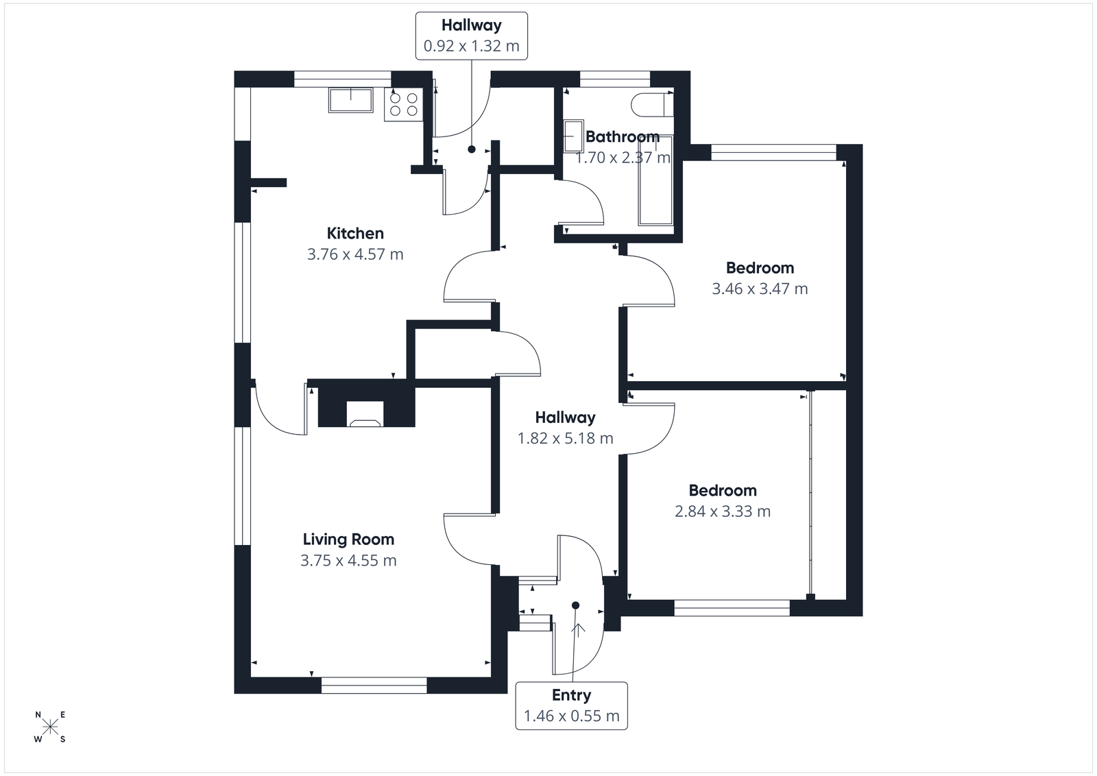 38, Park Road, Coleford floorplan