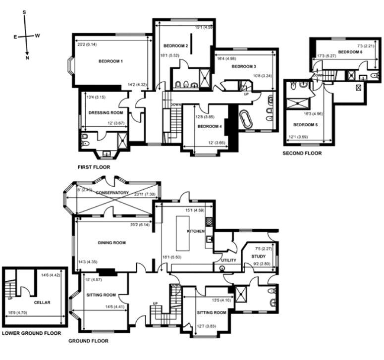 Beauchamp Road, East Molesey floorplan
