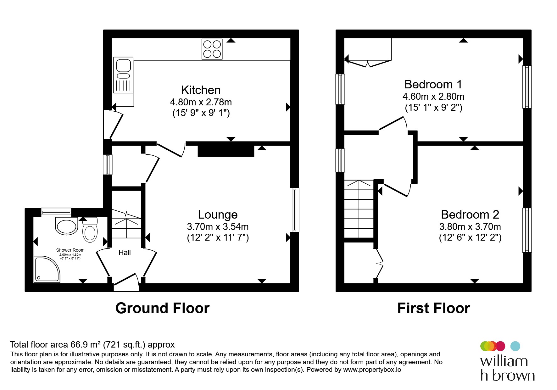 124, Main Road, Chelmsford floorplan