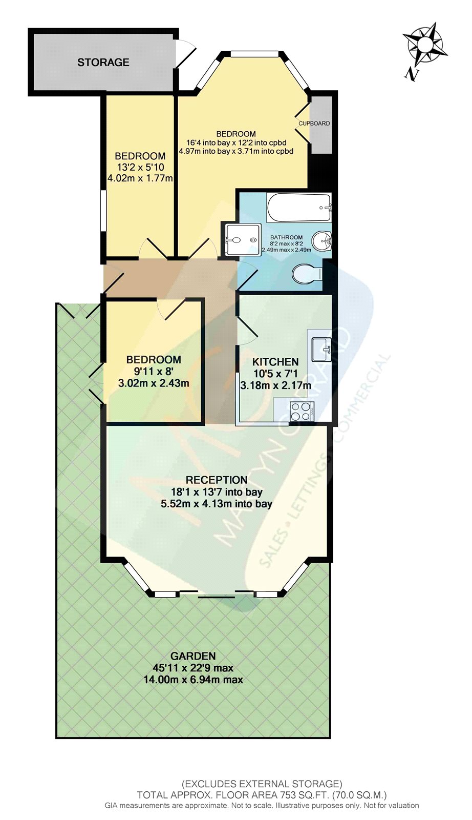 6A, Crescent Road, London floorplan