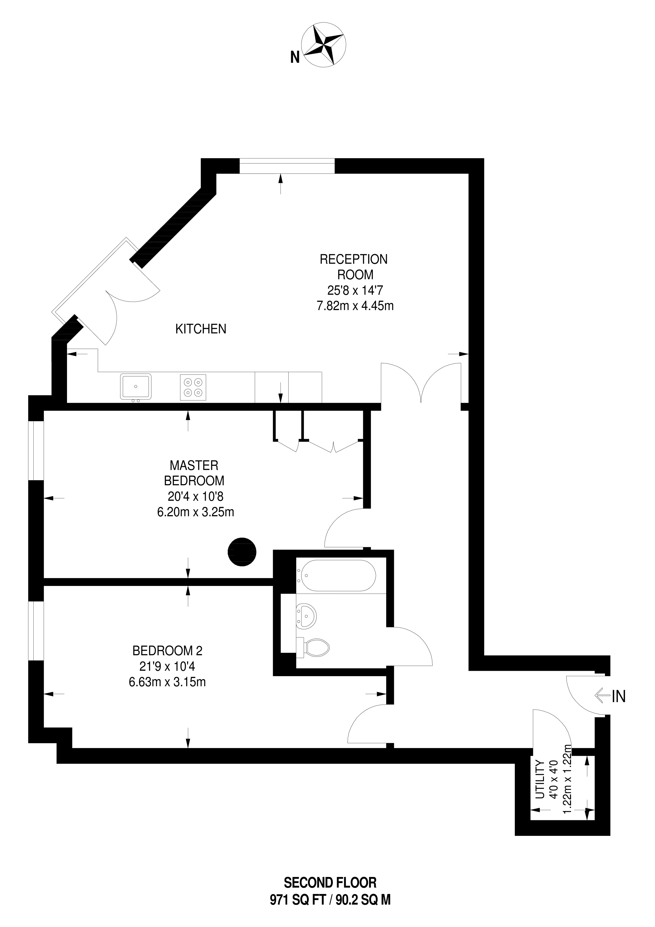 2 Bedrooms Flat to rent in Muswell Hill, Muswell Hill N10