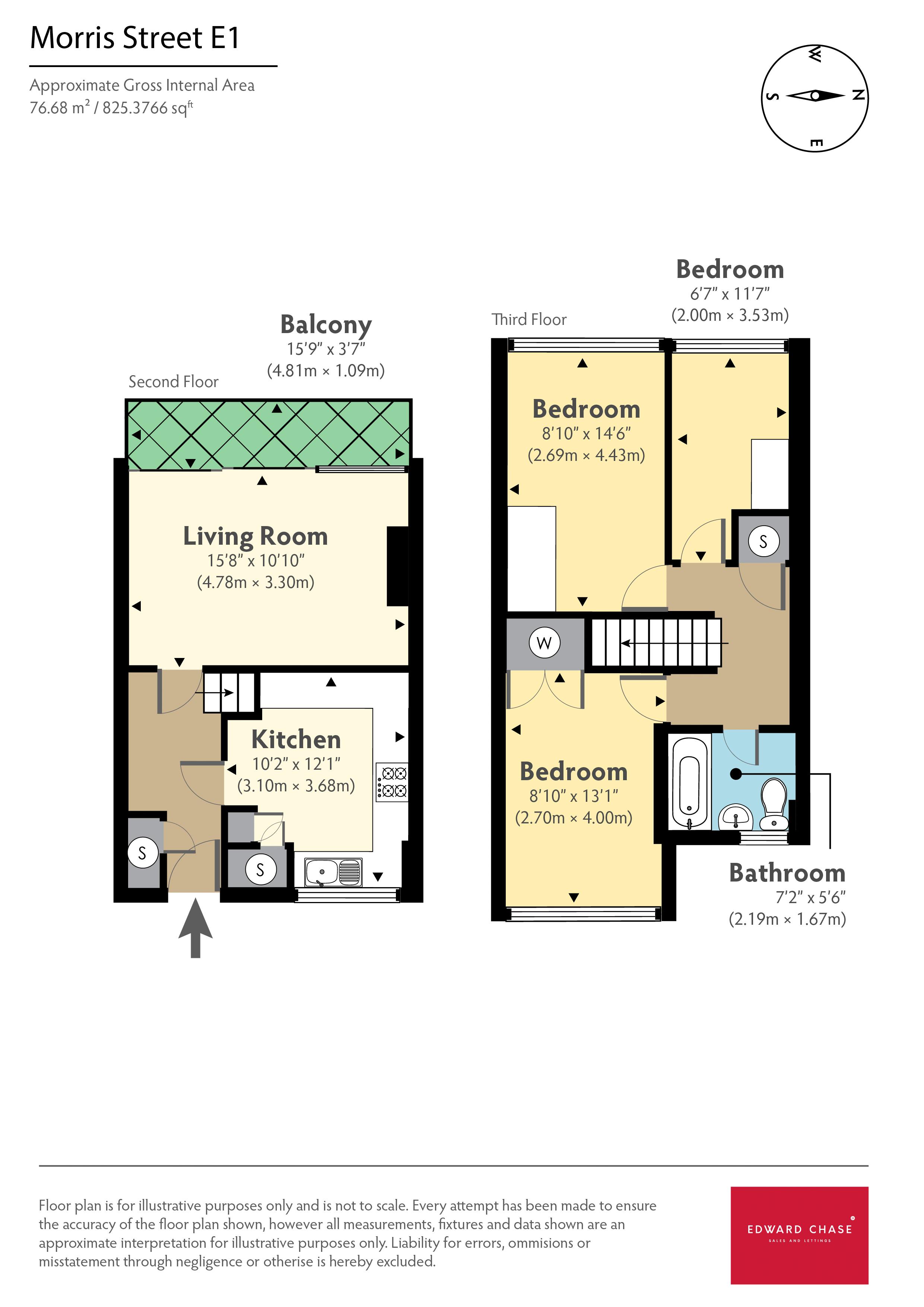 Morris Street, London floorplan