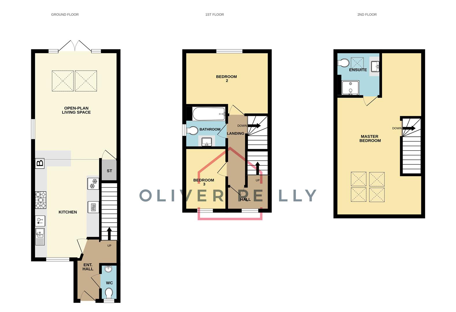 17, Cloverfield Place, Newark floorplan