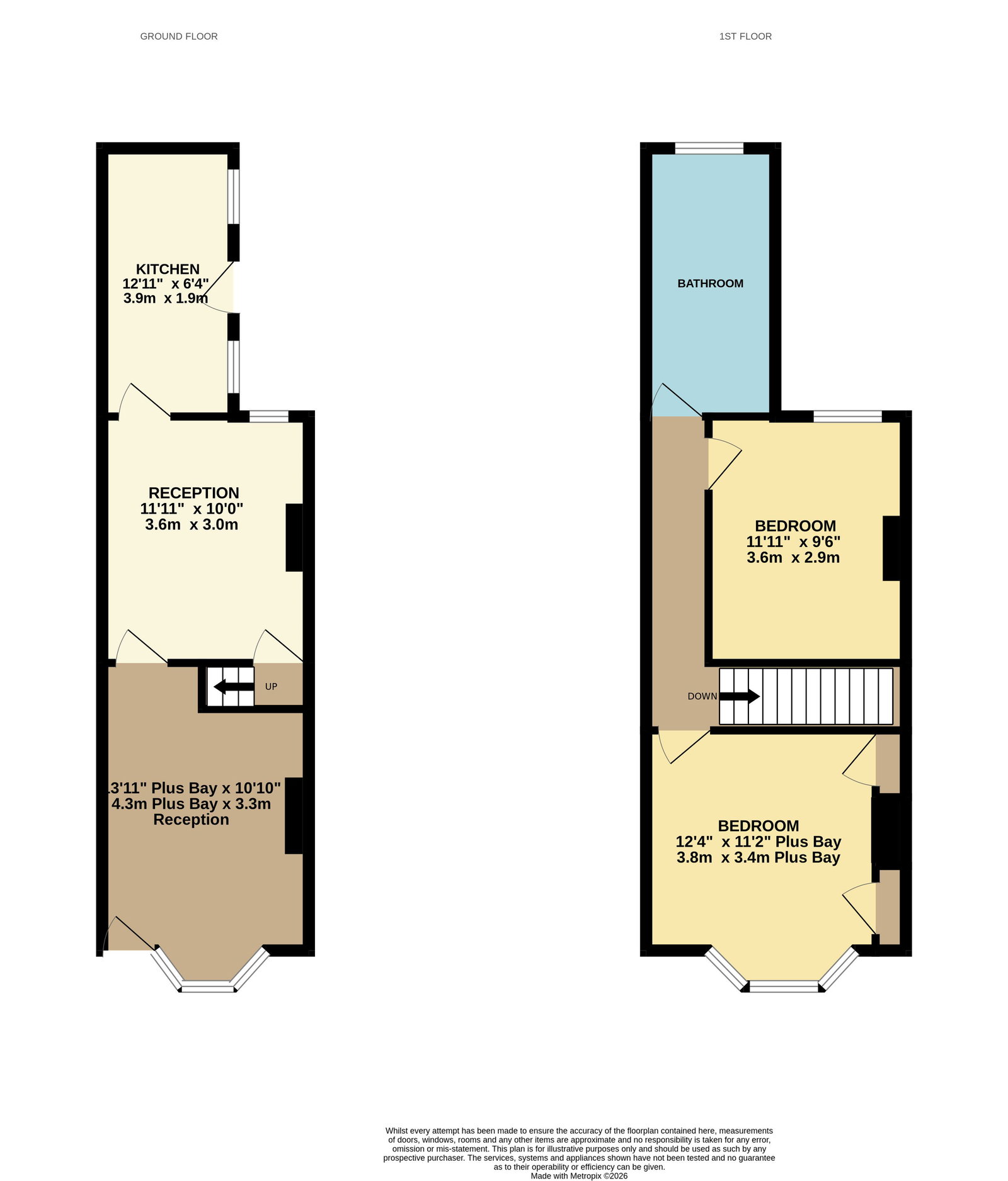 76, Danvers Road, Leicester floorplan