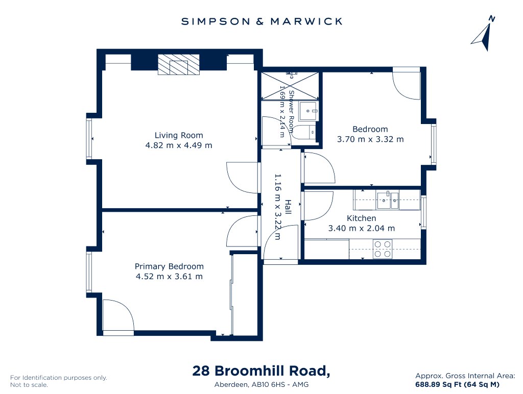 28, Broomhill Road, Aberdeen floorplan