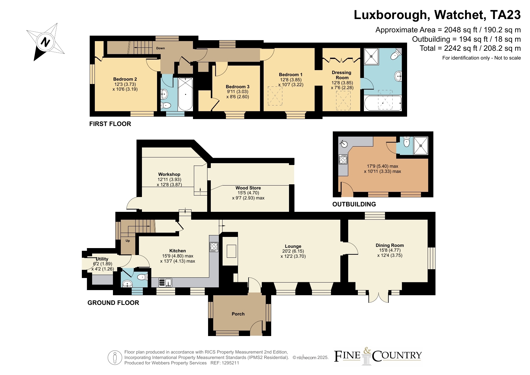 Well Cottage,, Luxborough, Watchet floorplan