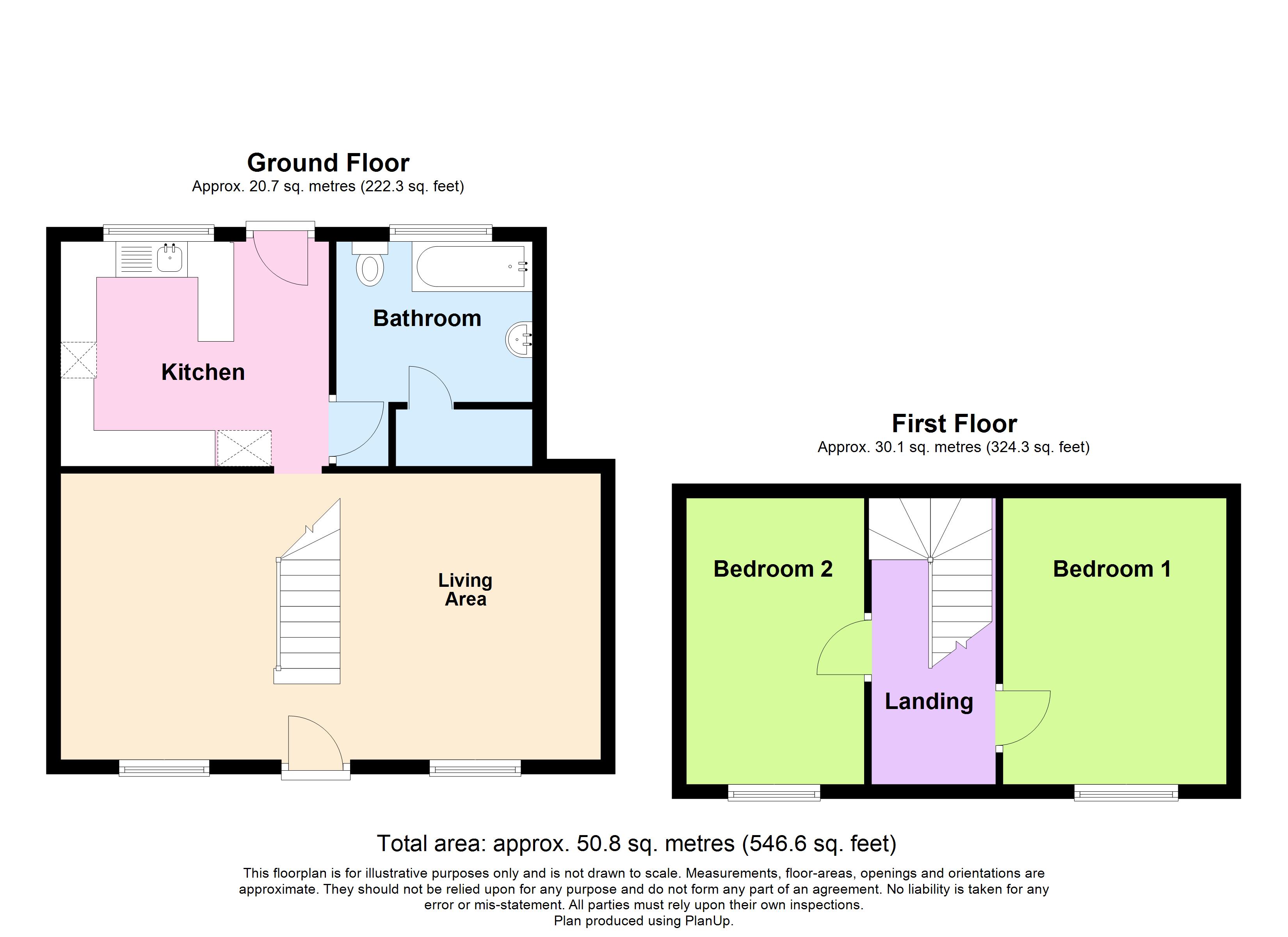 3, Railway Terrace, Pembrokeshire floorplan