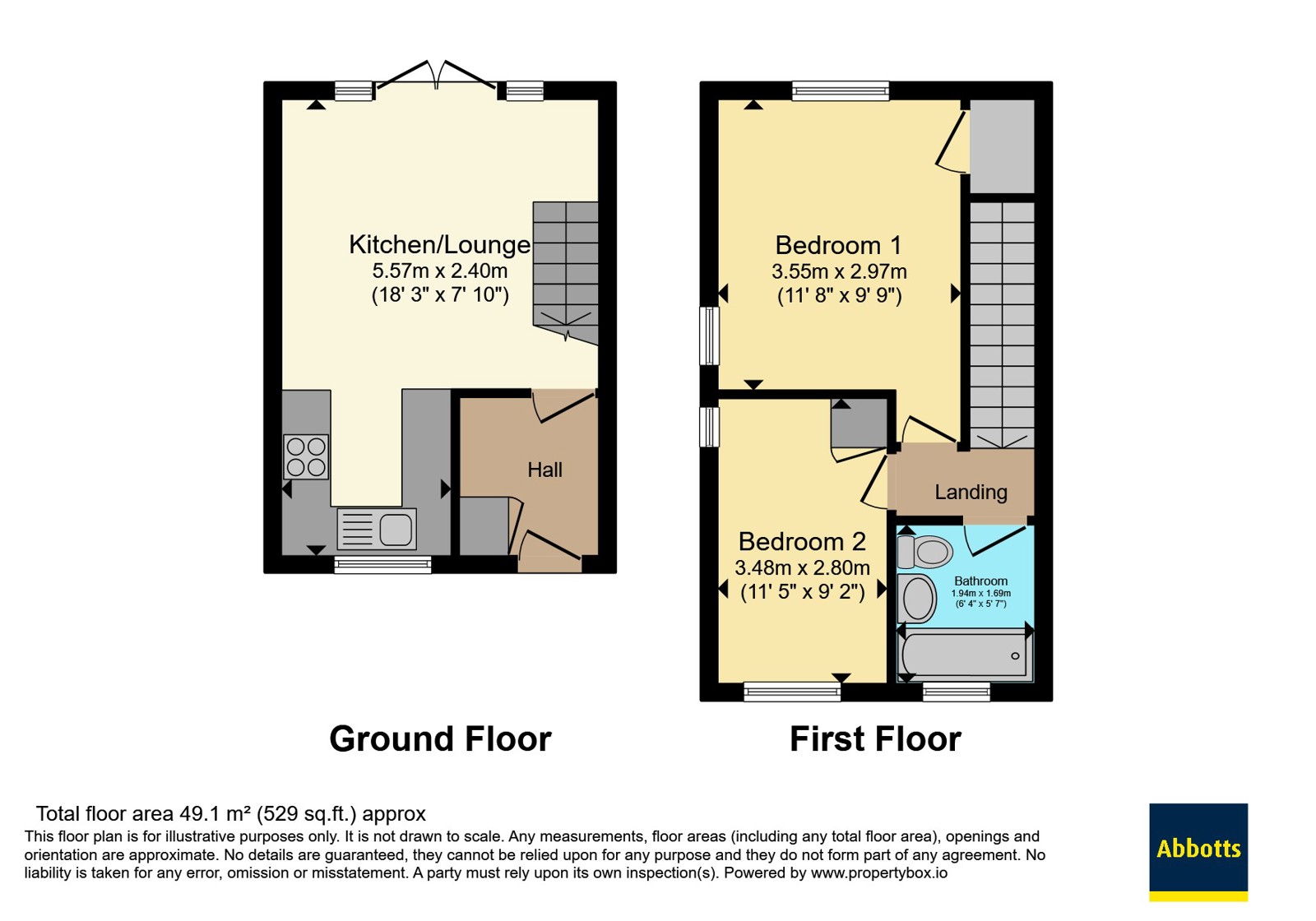 39 Peninsula Cottages,, Staitheway Road, Norwich floorplan