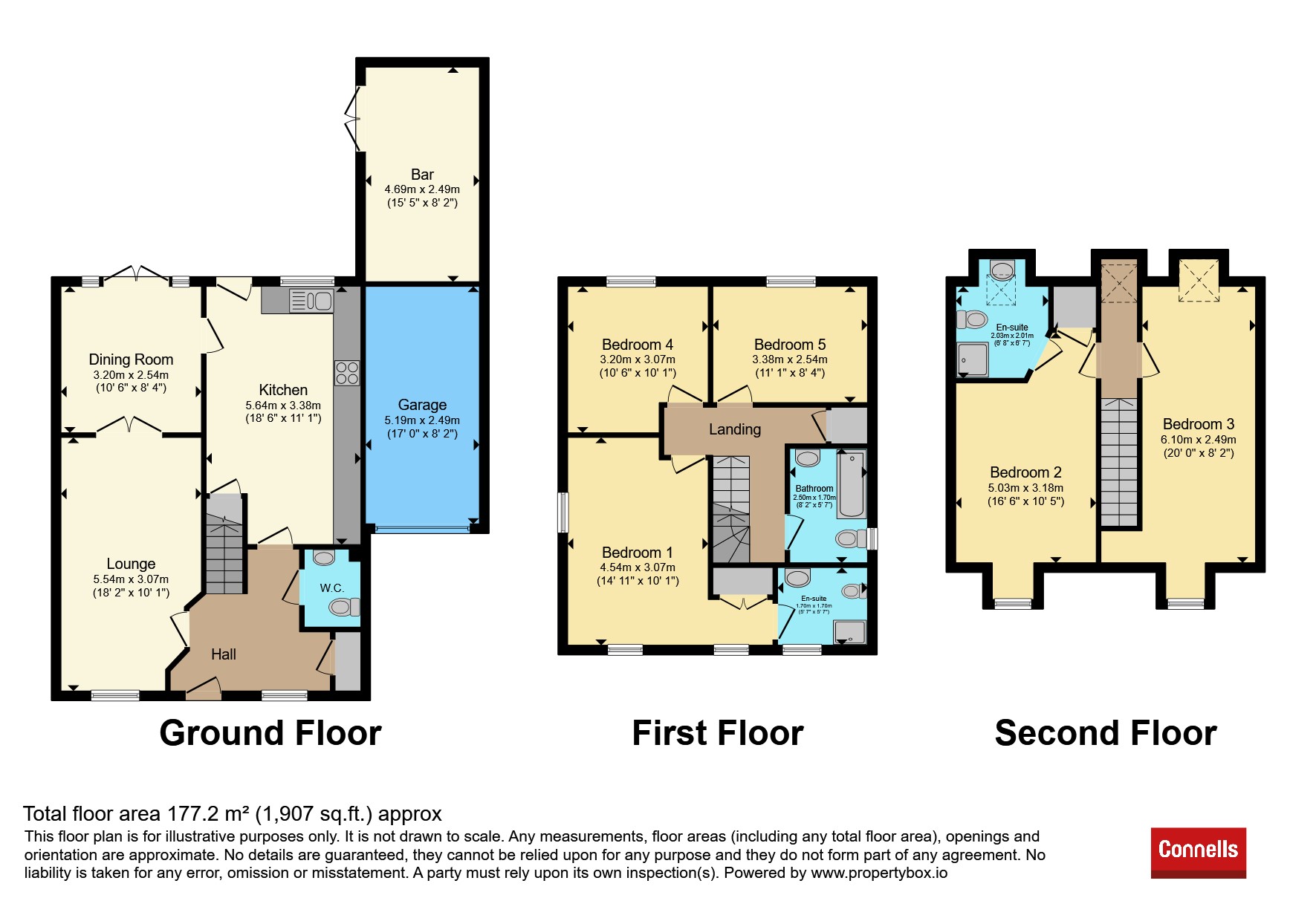 42, Betjeman Way, Kidderminster floorplan