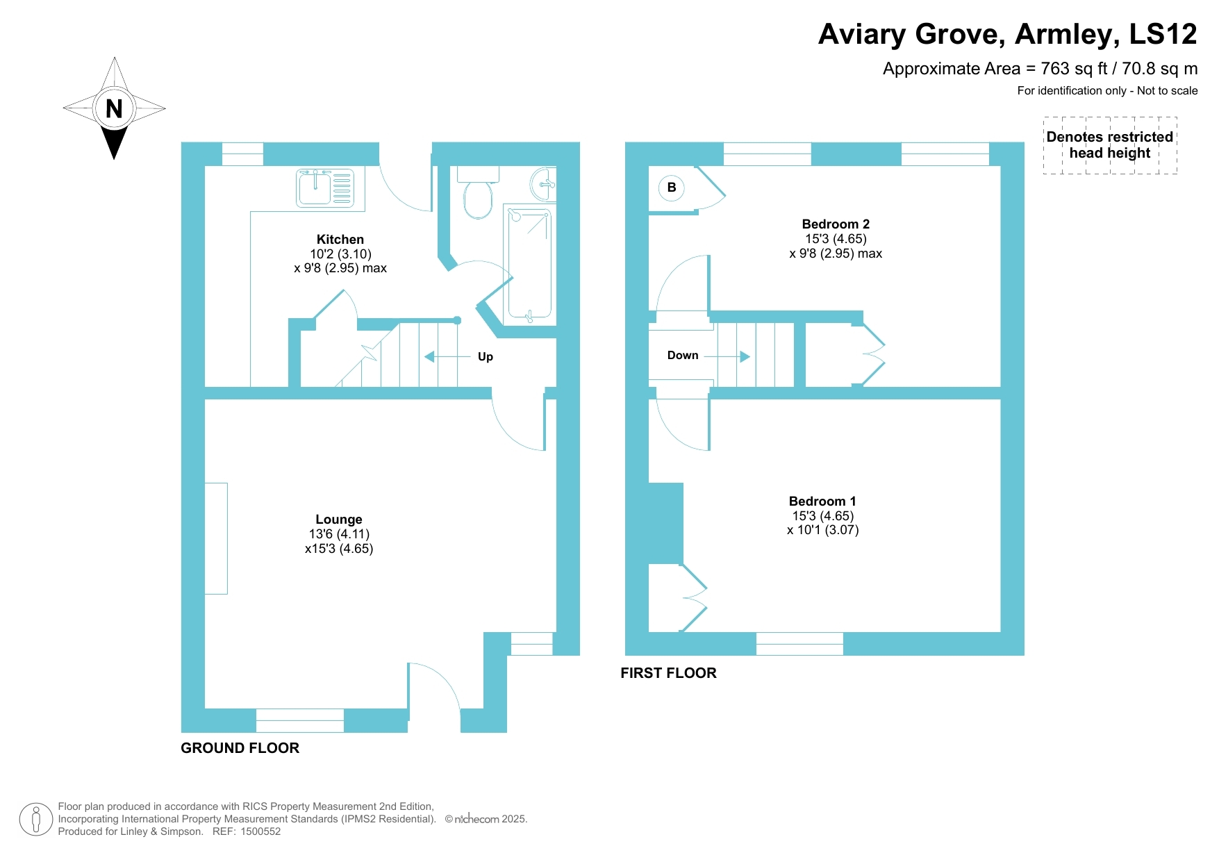 45, Aviary Grove, Armley floorplan