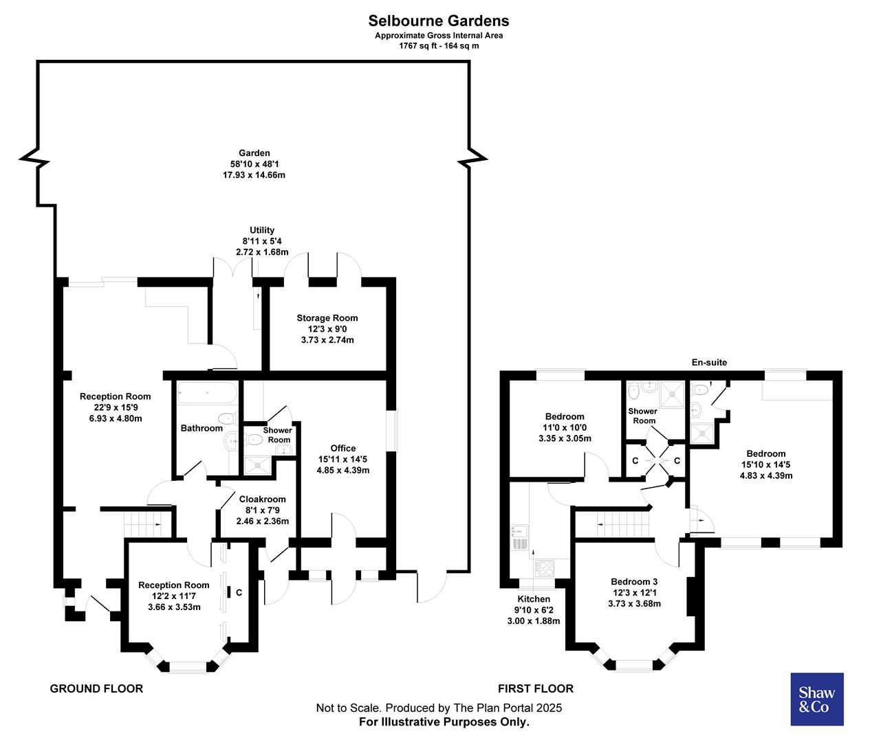 63, Selborne Gardens, Greenford floorplan