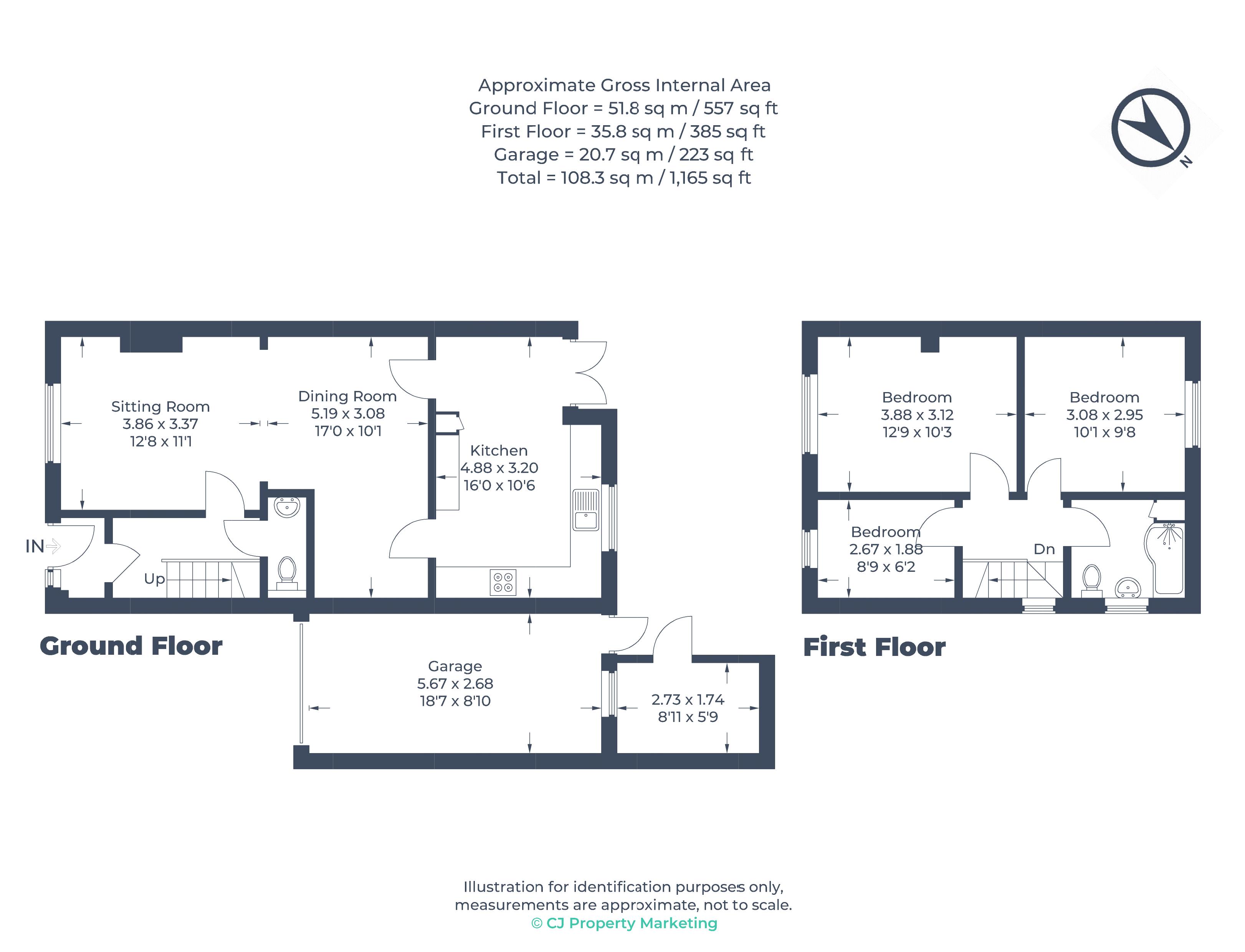 29, Barnhill Gardens, Marlow floorplan