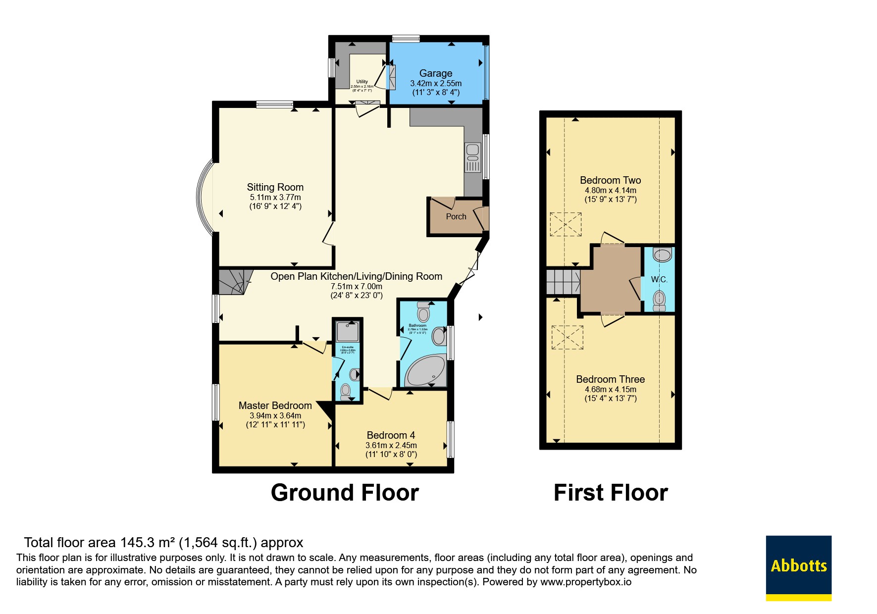 23, Witney Green, Suffolk floorplan