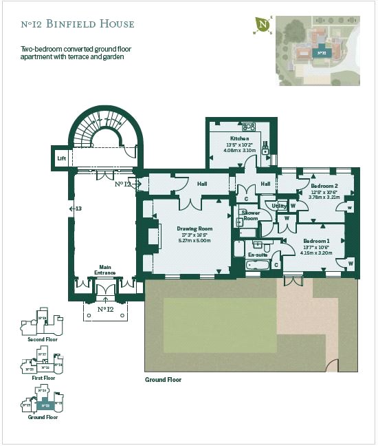 No.12 Binfield House,, Binfield House, Bracknell floorplan