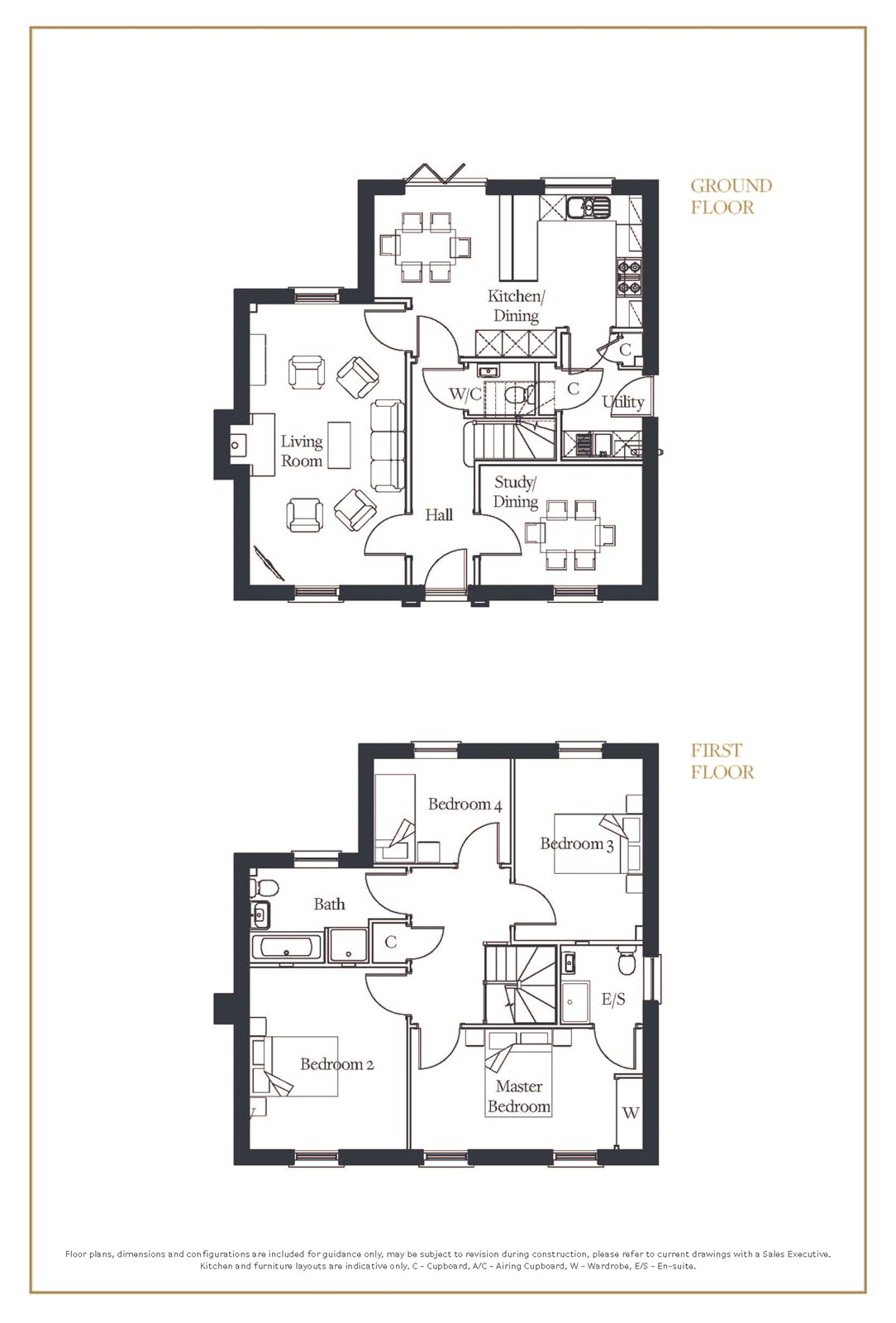 Plot 103, St Andrews Park, Norwich floorplan