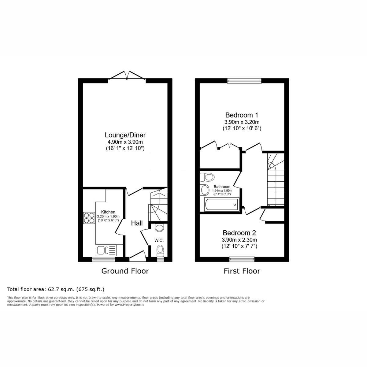 119, Guernsey Way, Ashford floorplan