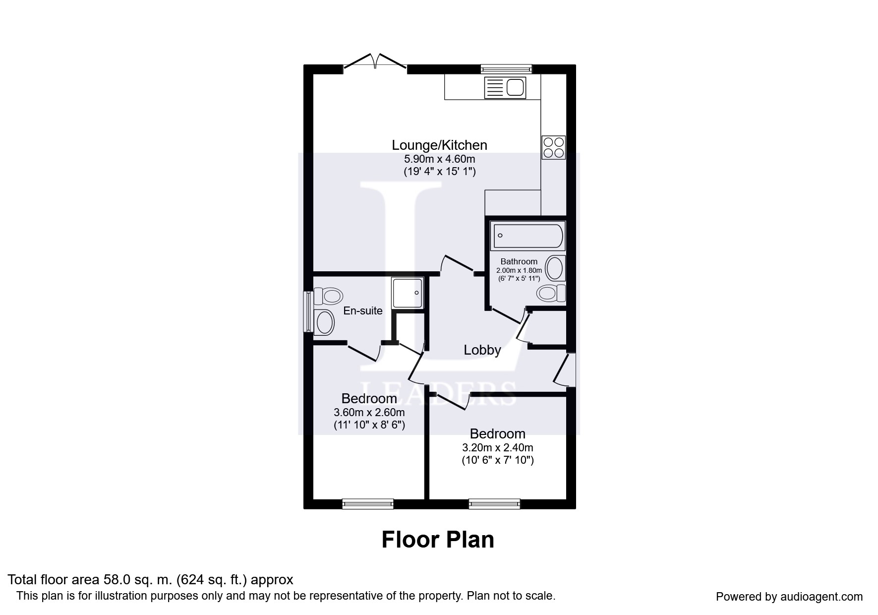 2 Bedrooms Flat to rent in Joseph Court, Writtle Road, Essex CM1