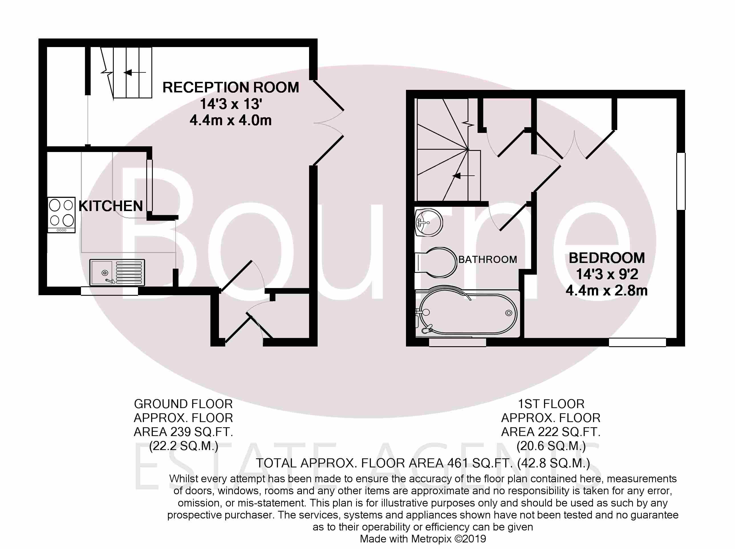 77, Bitterne Drive, Woking floorplan