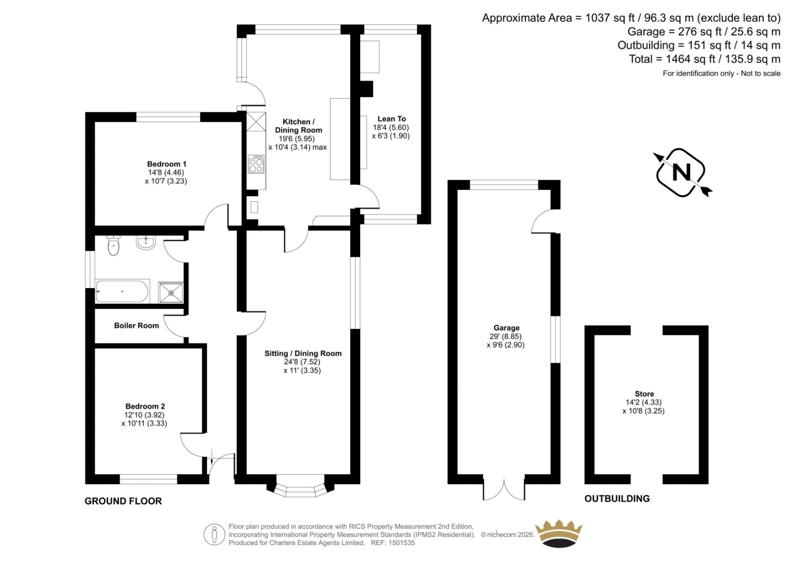 Littlecroft, 167, Main Road, Winchester floorplan