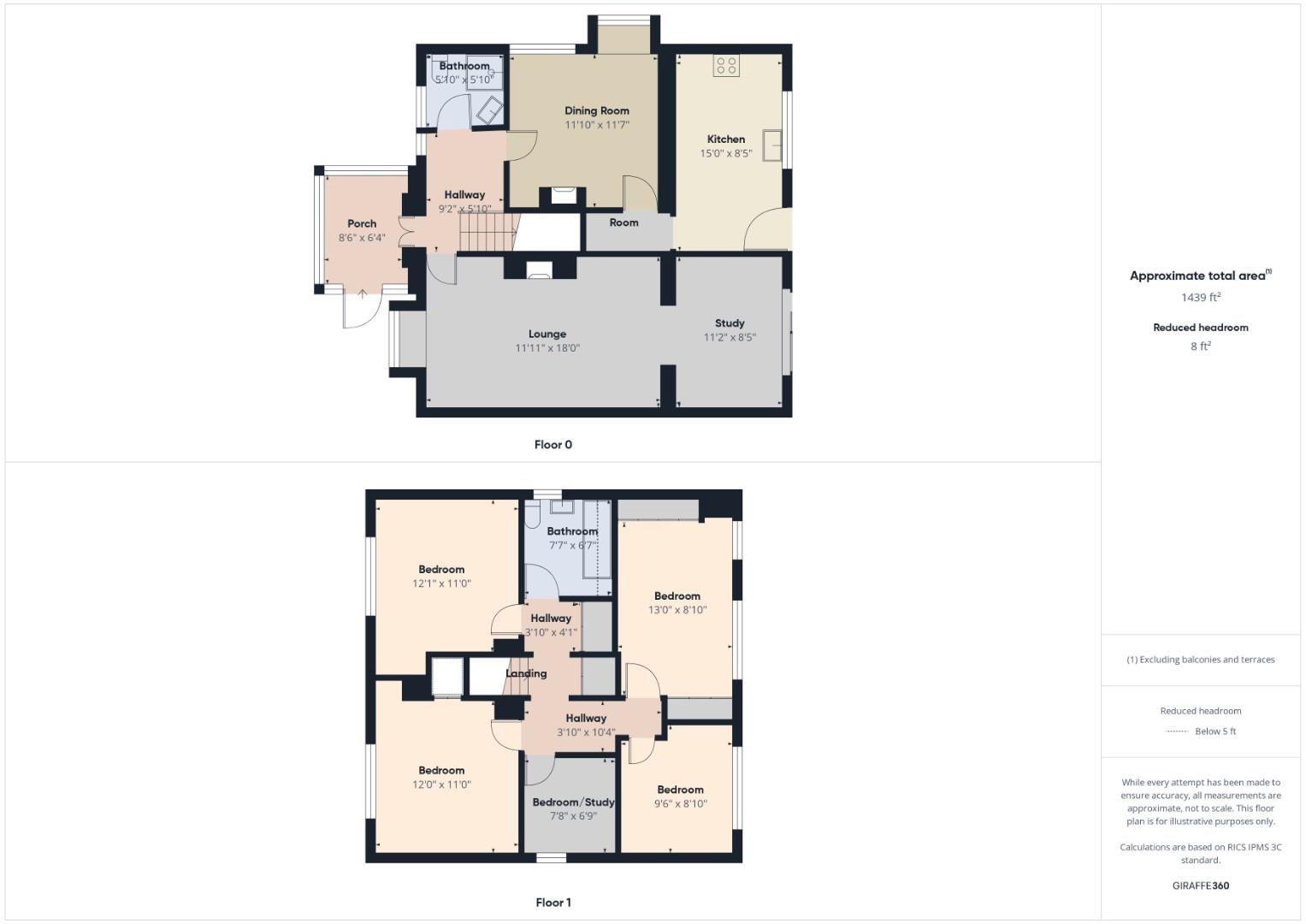 12, Clarendon Road, Bingley floorplan