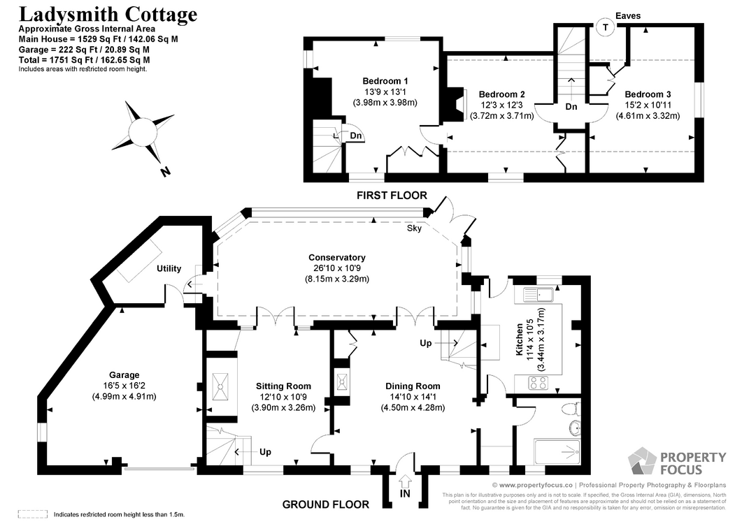 Ladysmith Cottage,, The Green, Salisbury floorplan