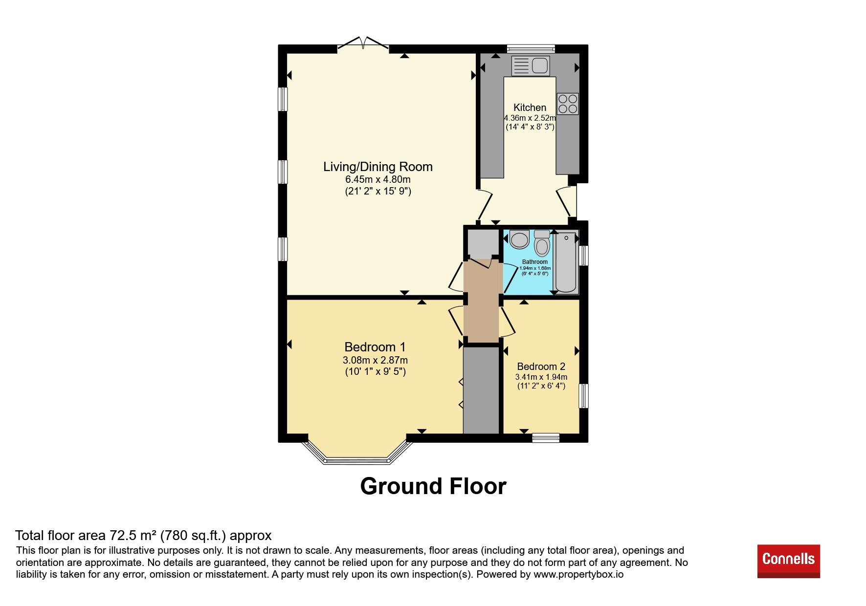 33, Hill Top Park, Rugby floorplan