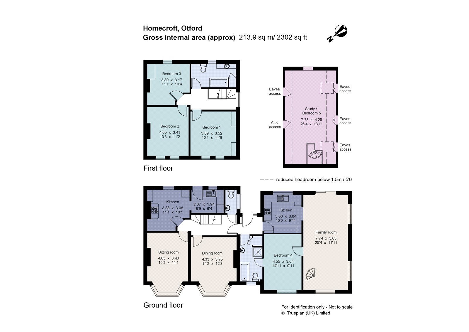 Homecroft,, Rye Lane, Sevenoaks floorplan