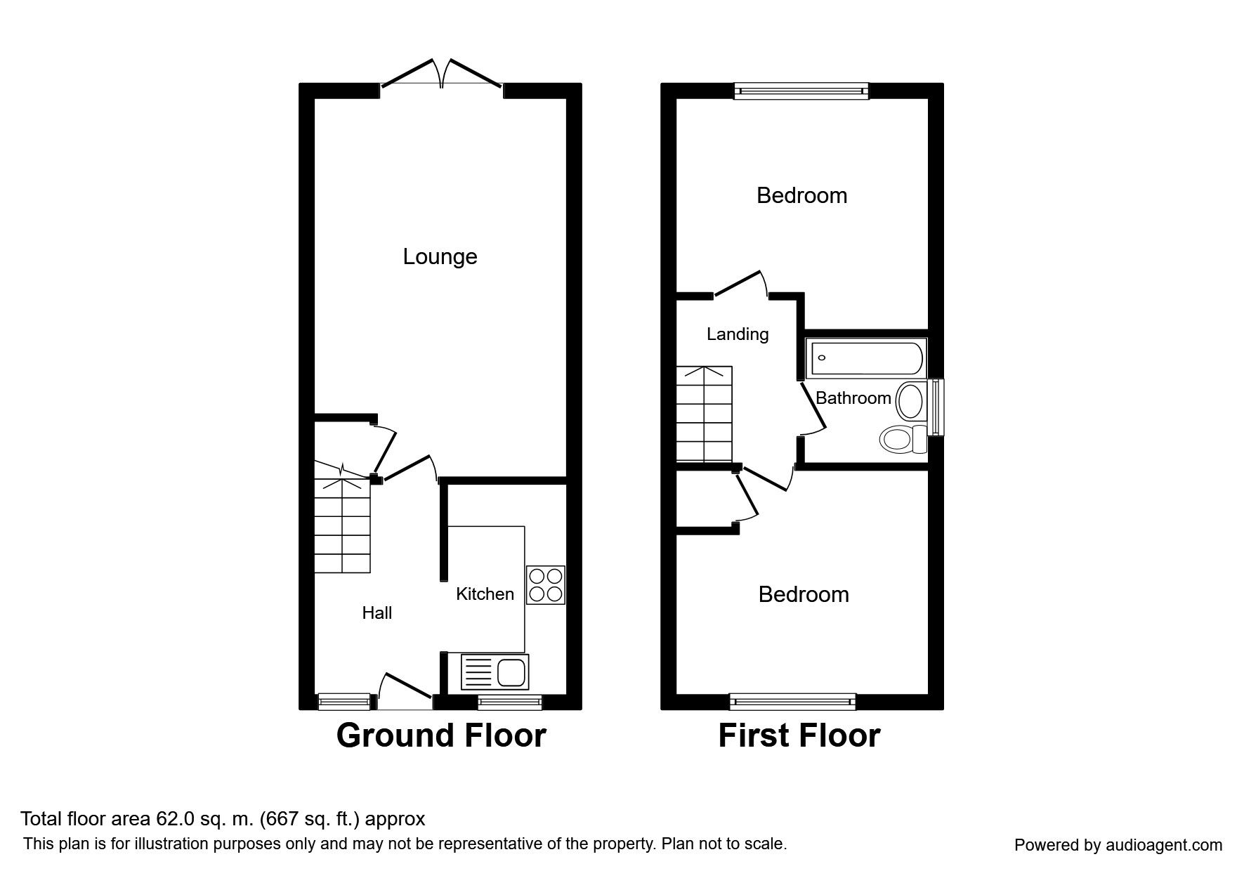 2 Bedrooms Semi-detached house for sale in Browns Croft, Nottingham NG6