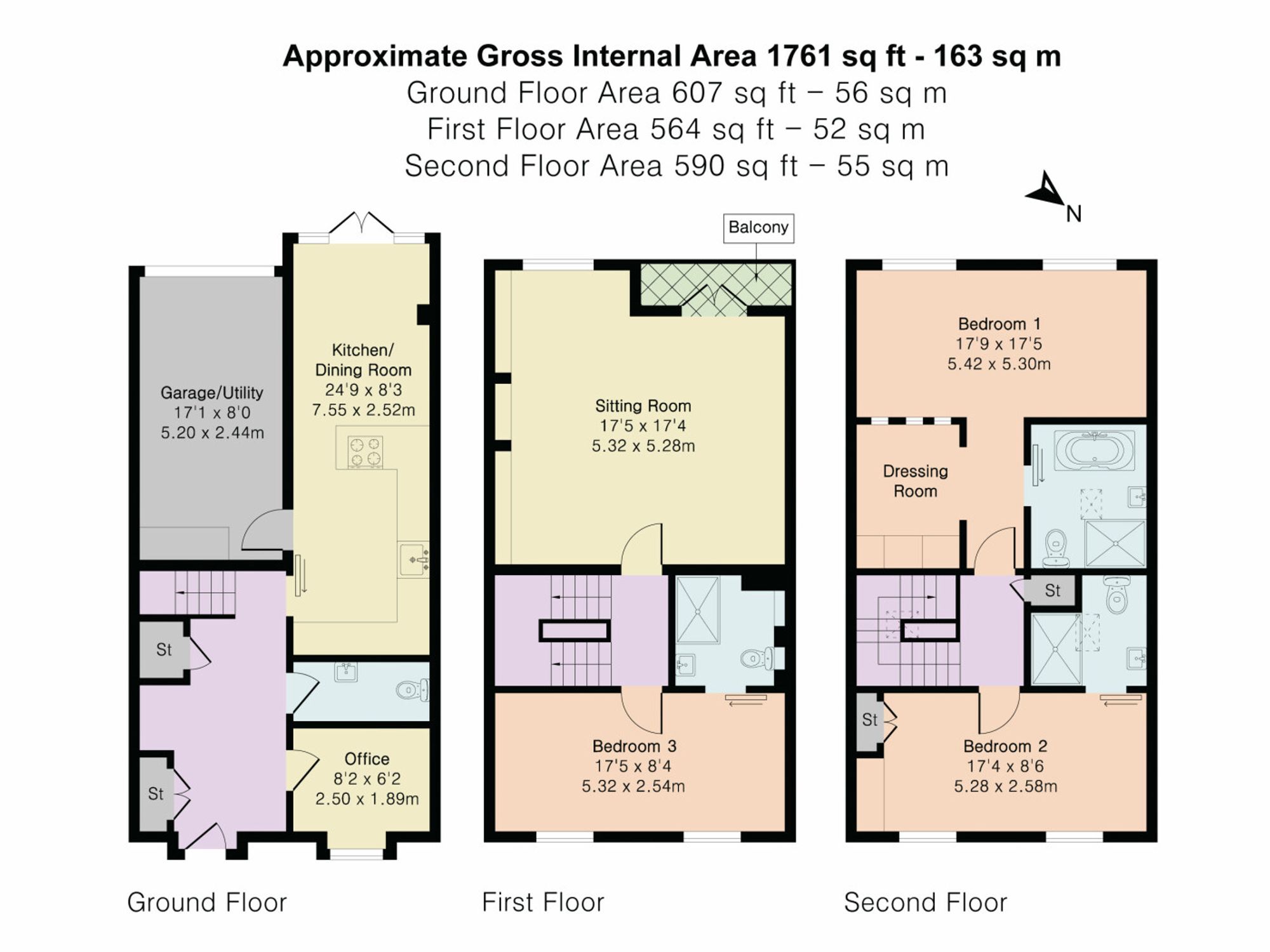 3 Northfield Close, Henley-On-Thames floorplan