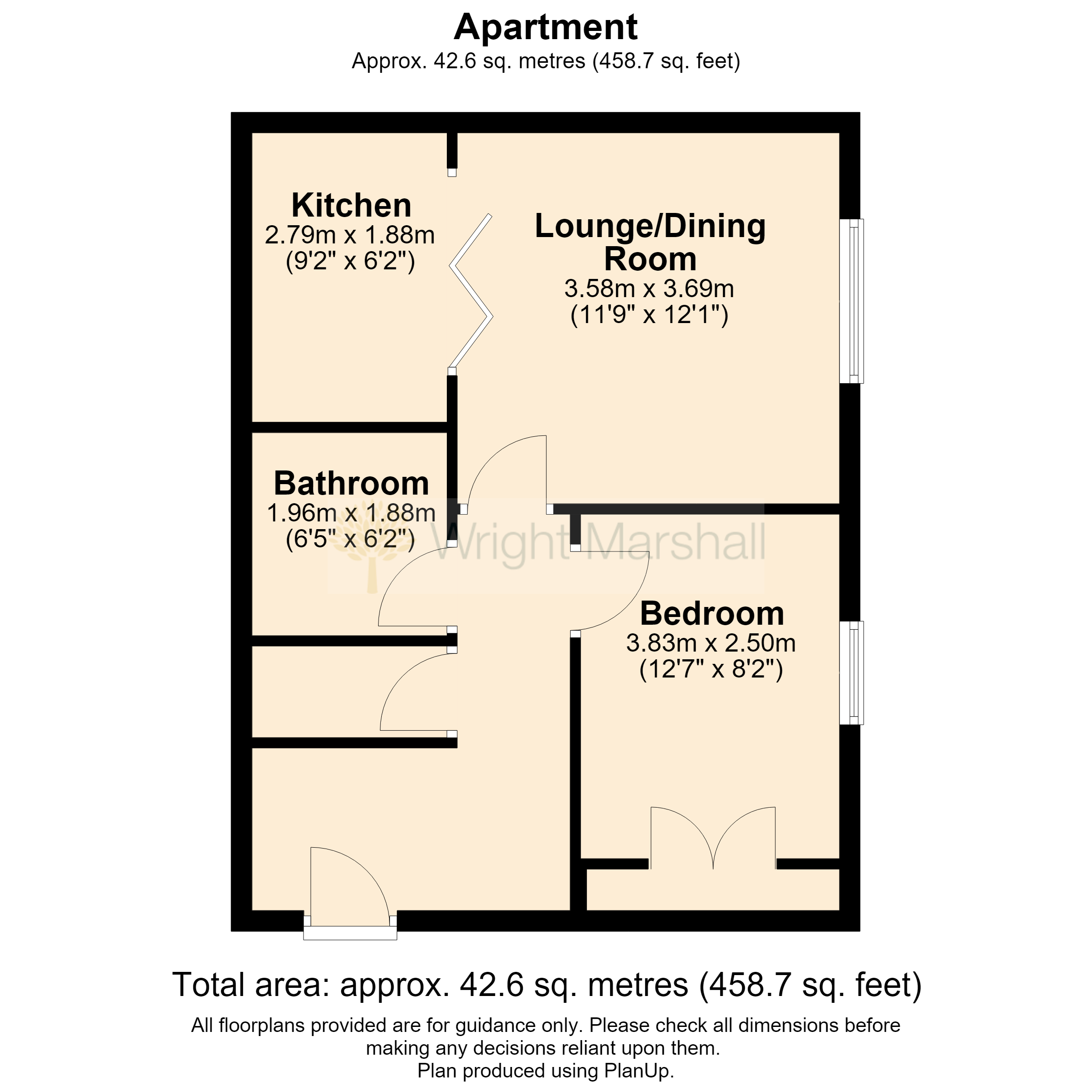 Flat 32, Ash Court, Knutsford floorplan