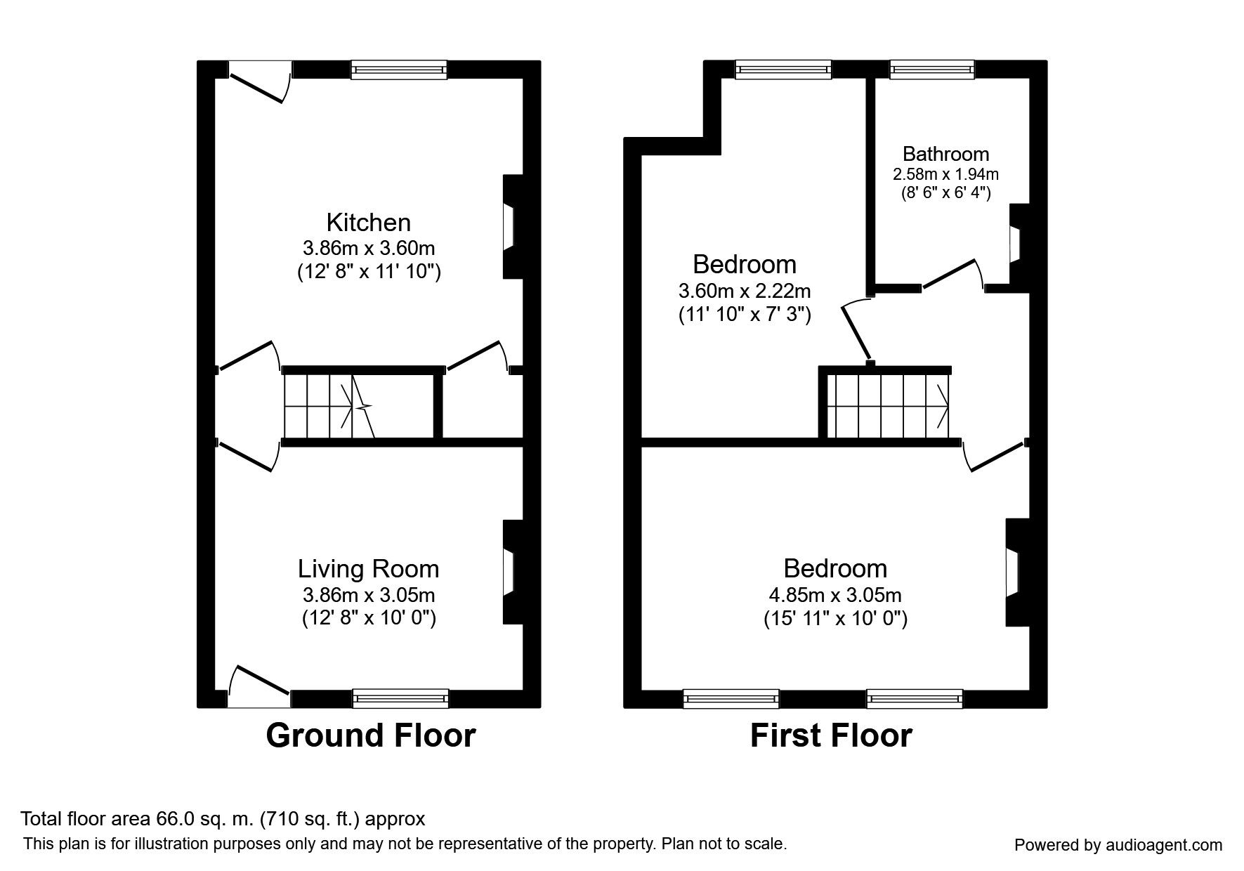 2 Bedrooms Terraced house to rent in Station Road, Barnsley S70