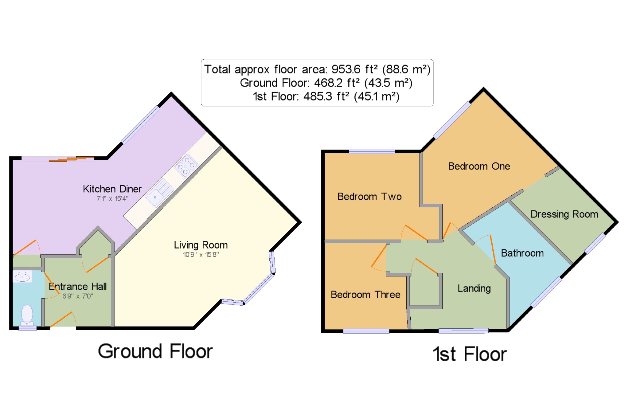 3 Bedrooms Semi-detached house for sale in Jubilee Way, Countesthorpe, Leicestershire LE8