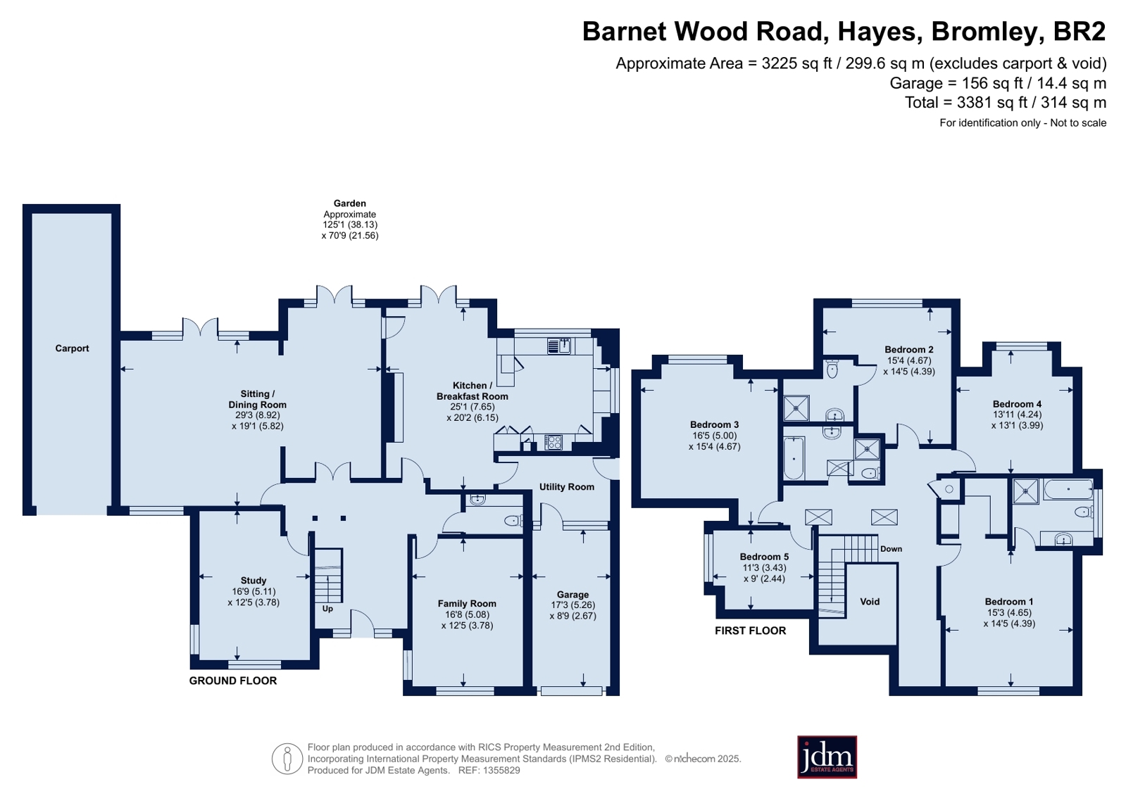 Melverley, 4, Barnet Wood Road, Bromley floorplan