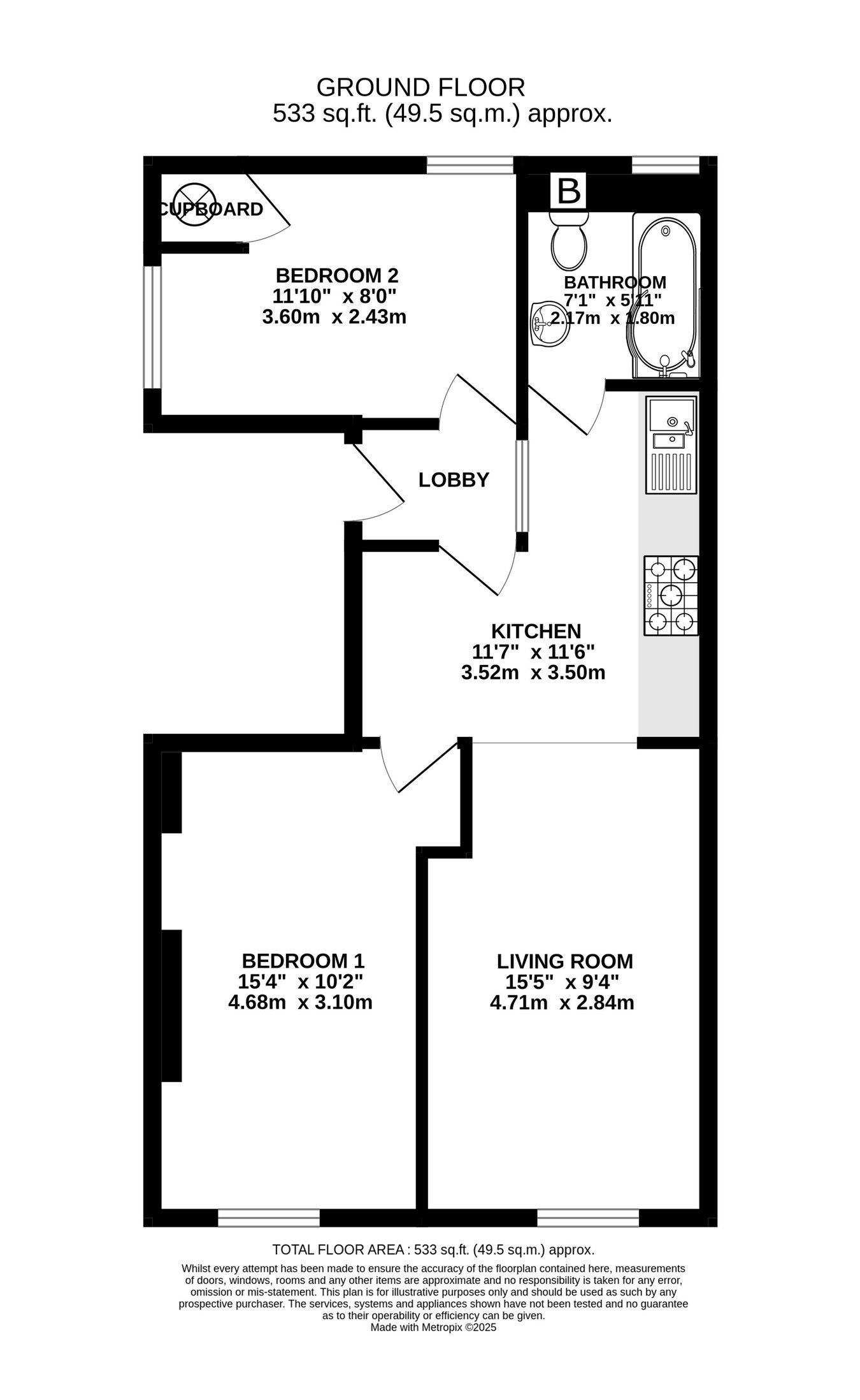 Black Mountain Ventures LTD, High Street, Crickhowell floorplan