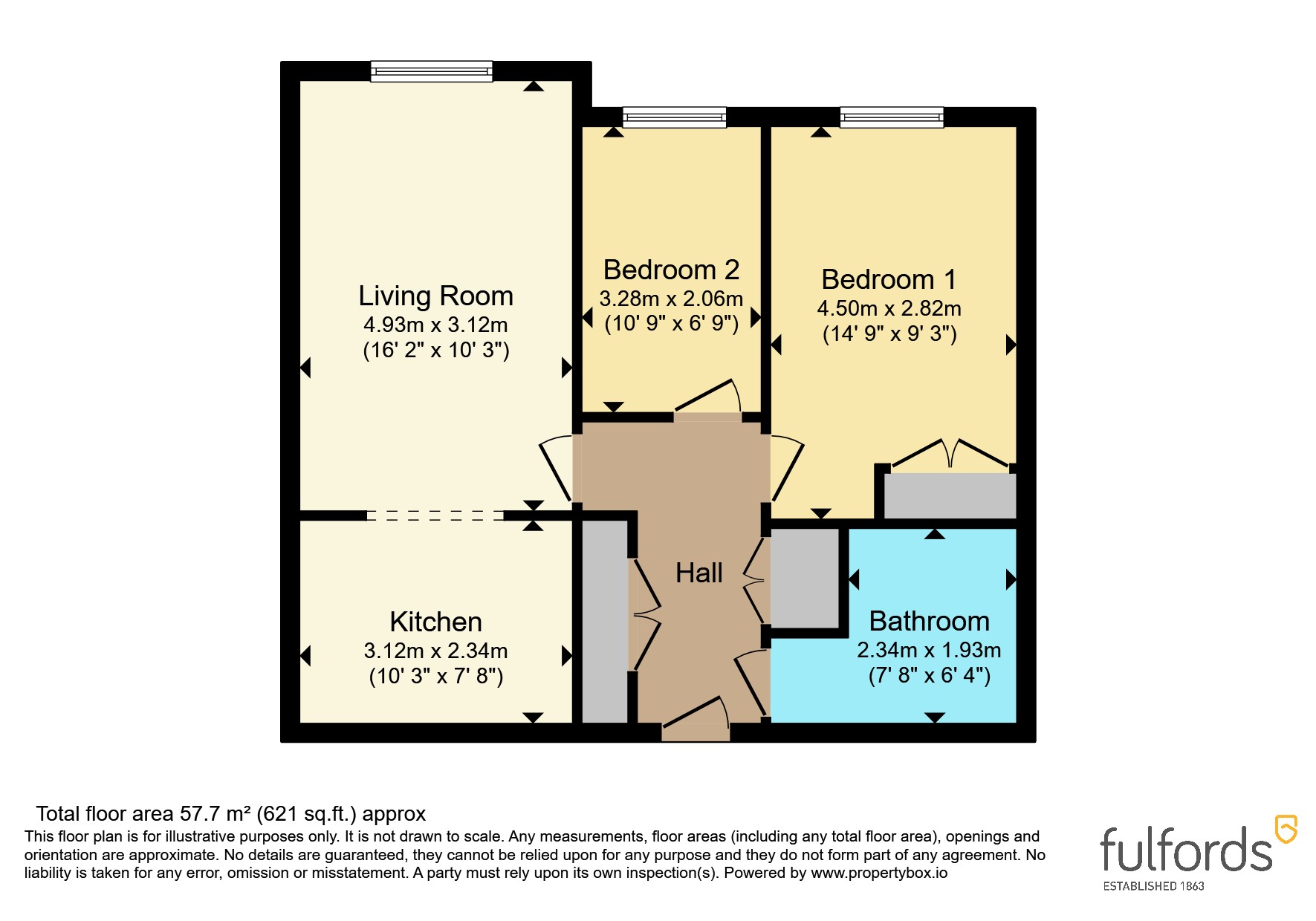 216, Kingsgate, Exeter floorplan