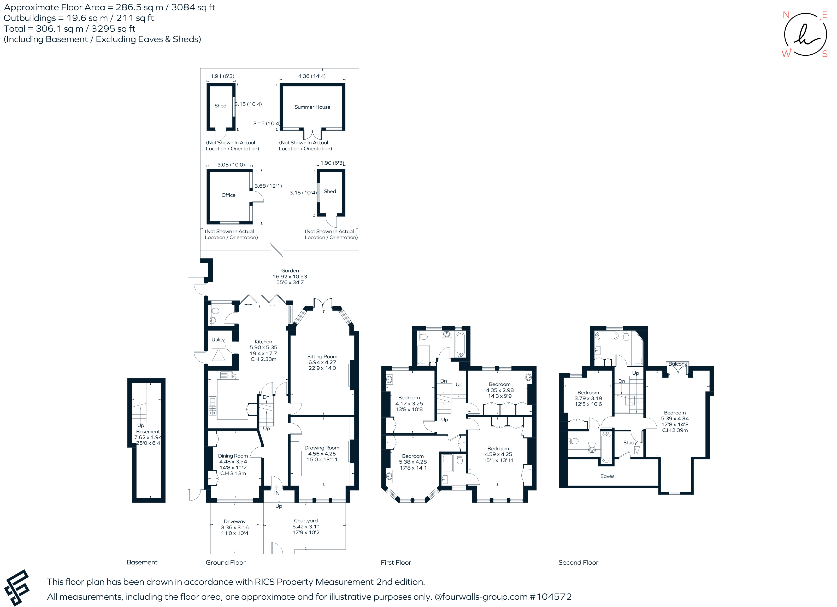 36, Rollscourt Avenue, London floorplan