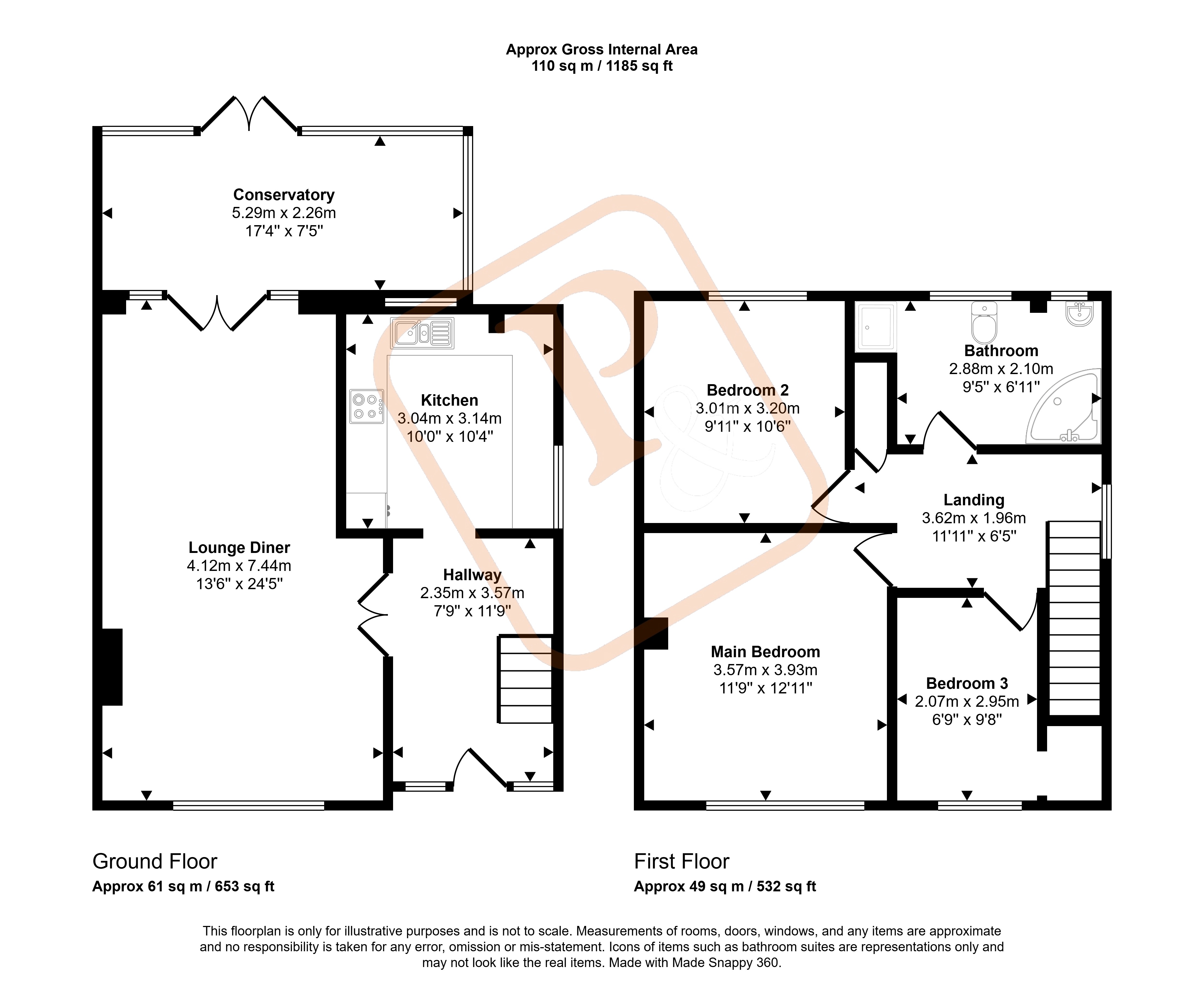 Escana,, Church Road, Colchester floorplan