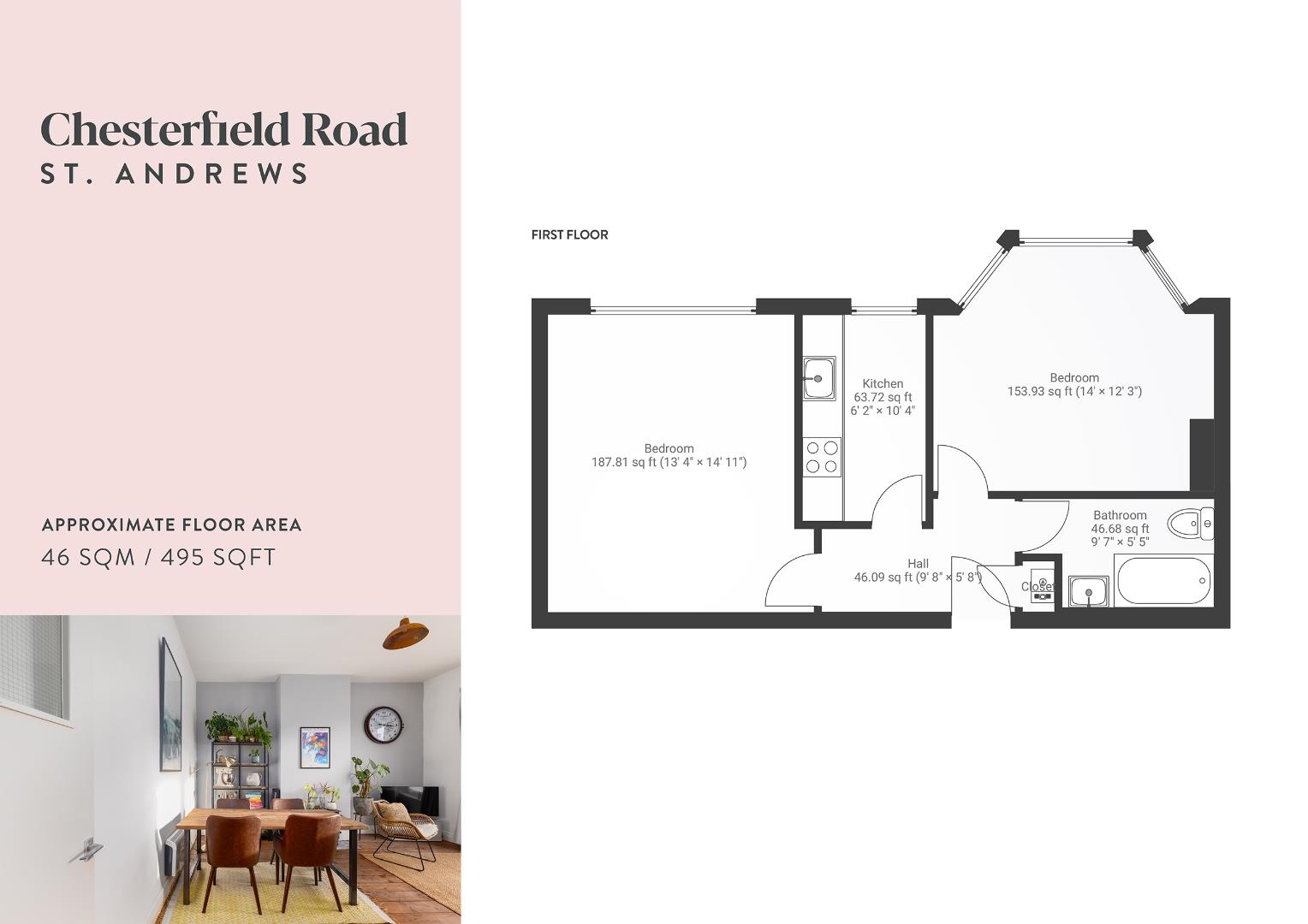 Flat 4, 82, Chesterfield Road, Bristol floorplan
