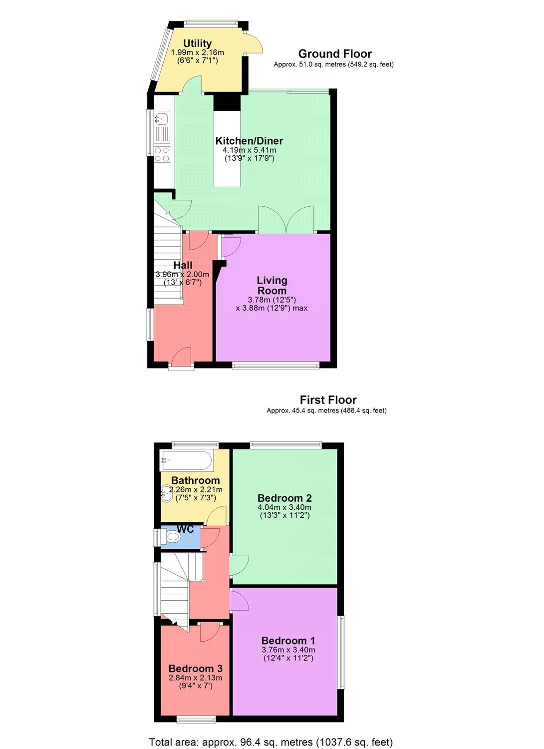 3 Bedrooms Semi-detached house for sale in Tudor Walk, Watford, Hertfordshire WD24