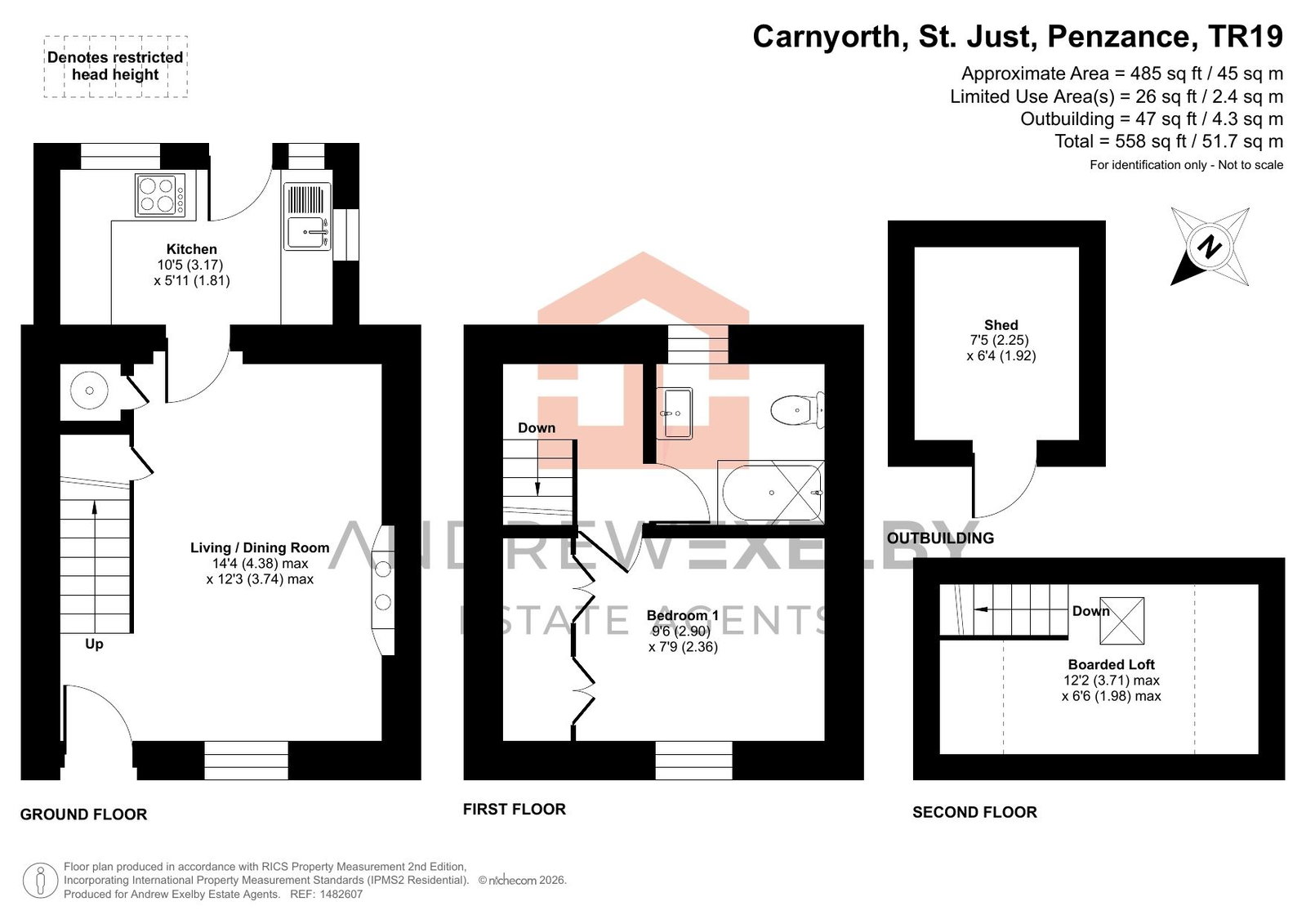 18, St Just floorplan