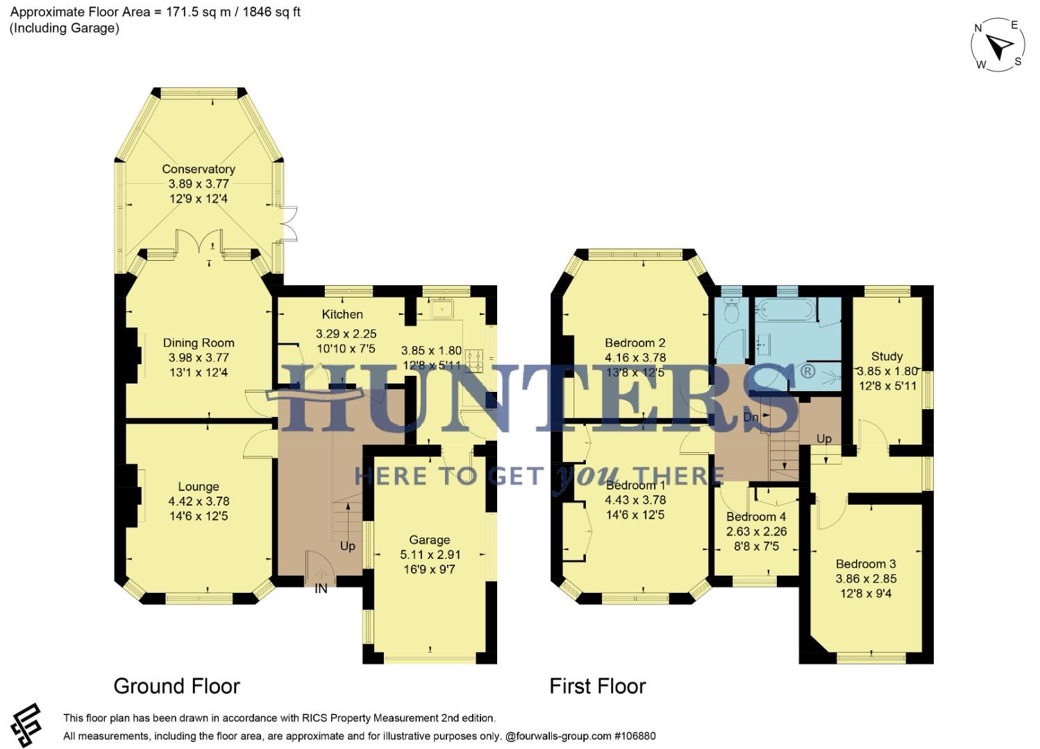 16, The Oval, Leeds floorplan