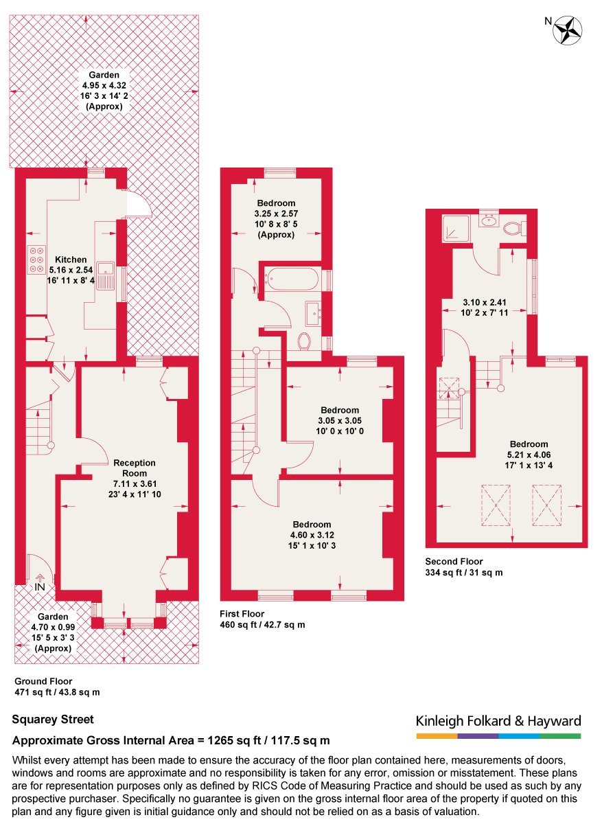Squarey Street, London floorplan
