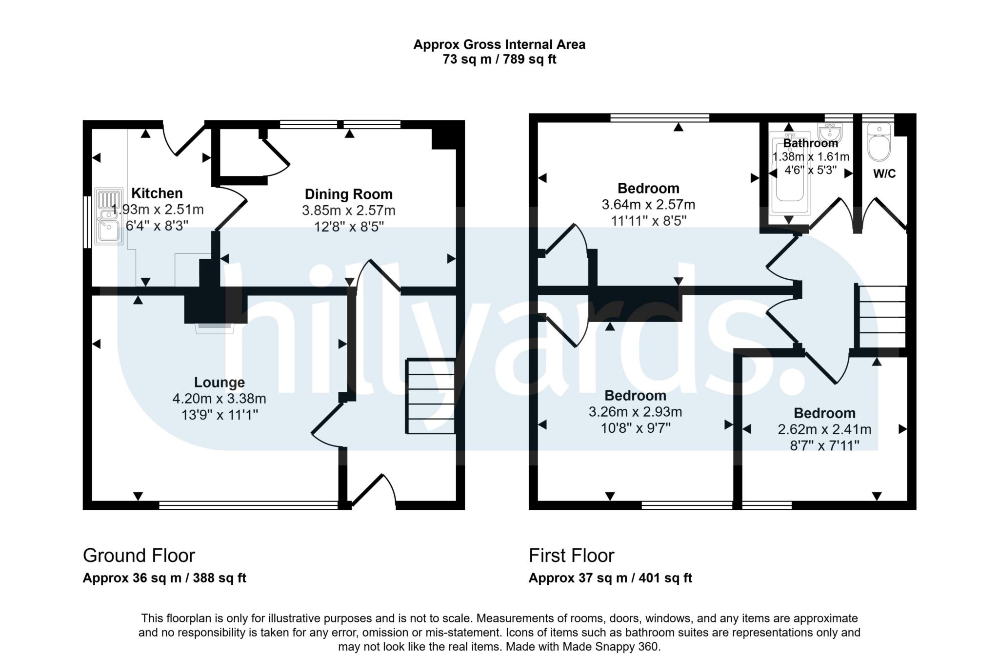 9, Kings Close, Aylesbury floorplan